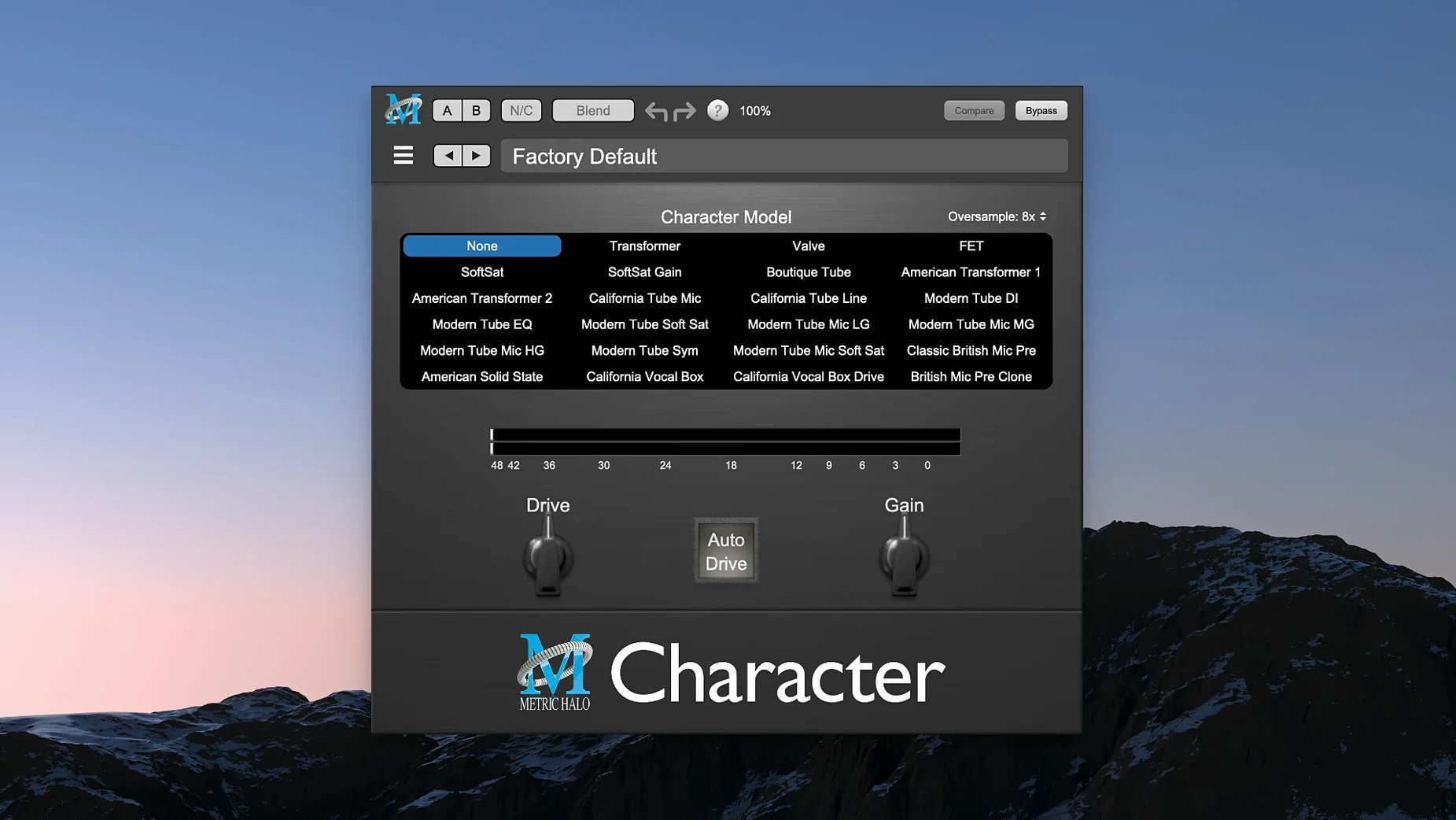 Metric Halo Production Bundle — tour 3 Metric Halo Production Bundle toolbar view 3