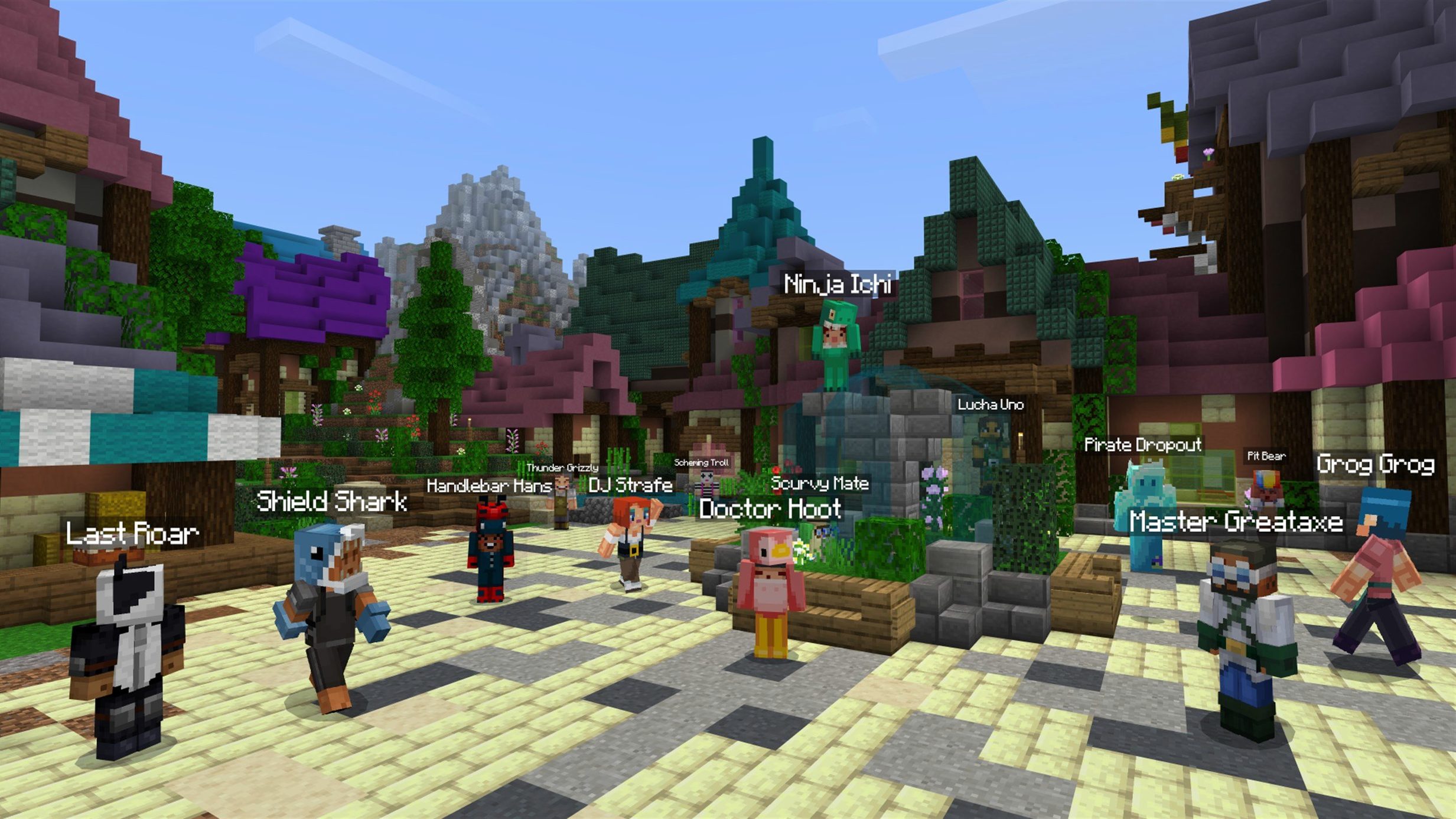 Minecraft — tour 2 Minecraft toolbar view 2