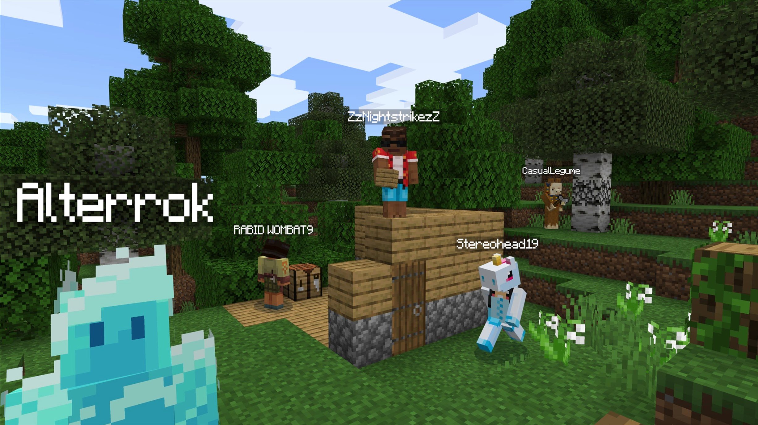 Minecraft — tour 4 Minecraft toolbar view 4