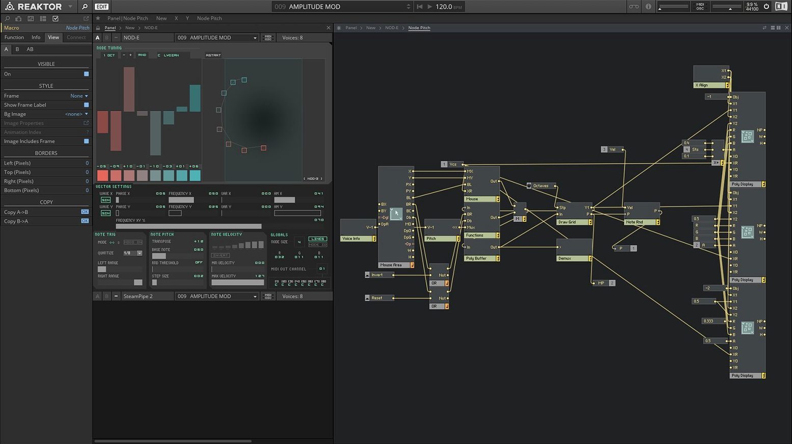 native instruments reaktor torrent: workspace view