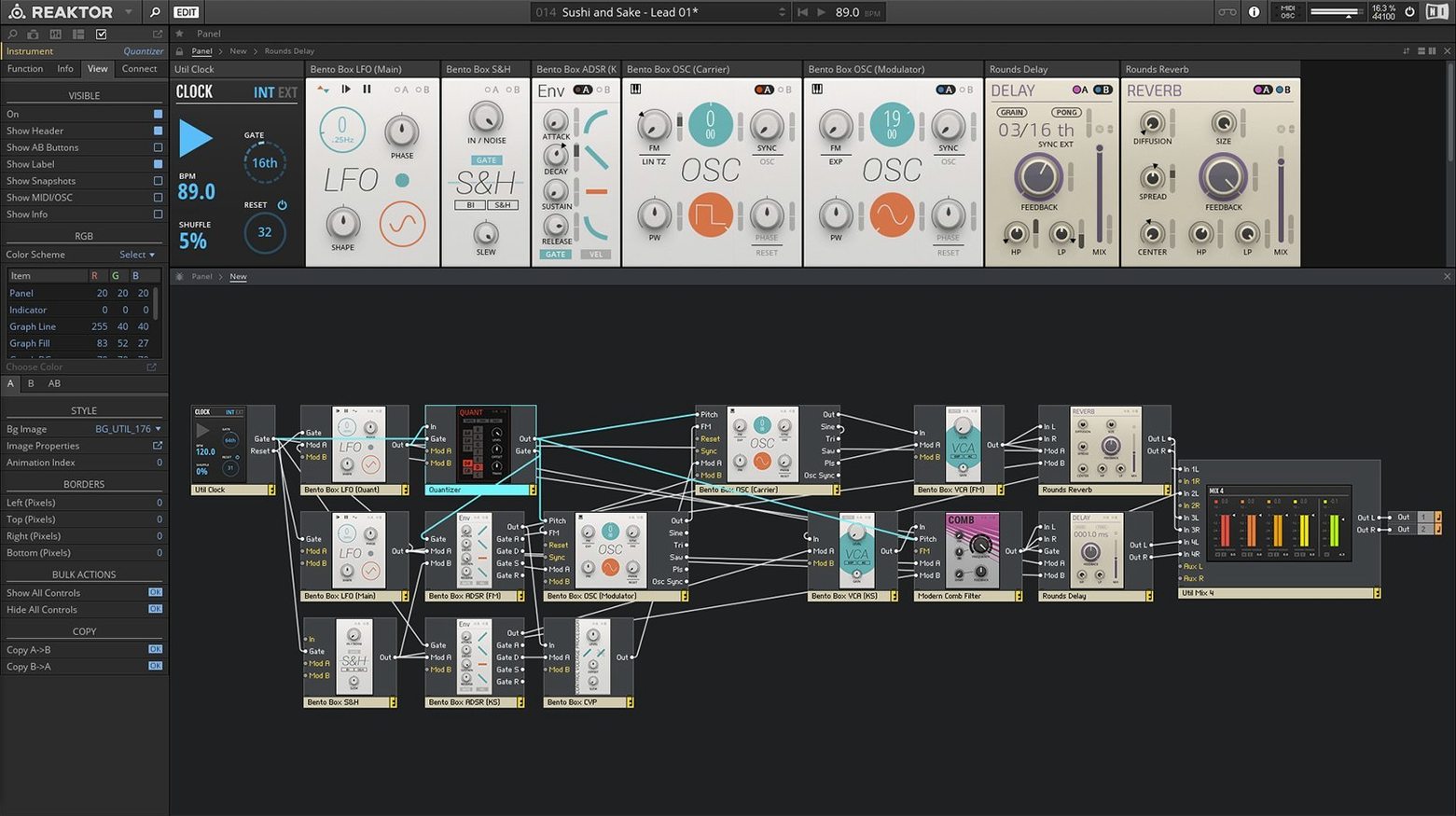 Screen 2 of Native Instruments Reaktor