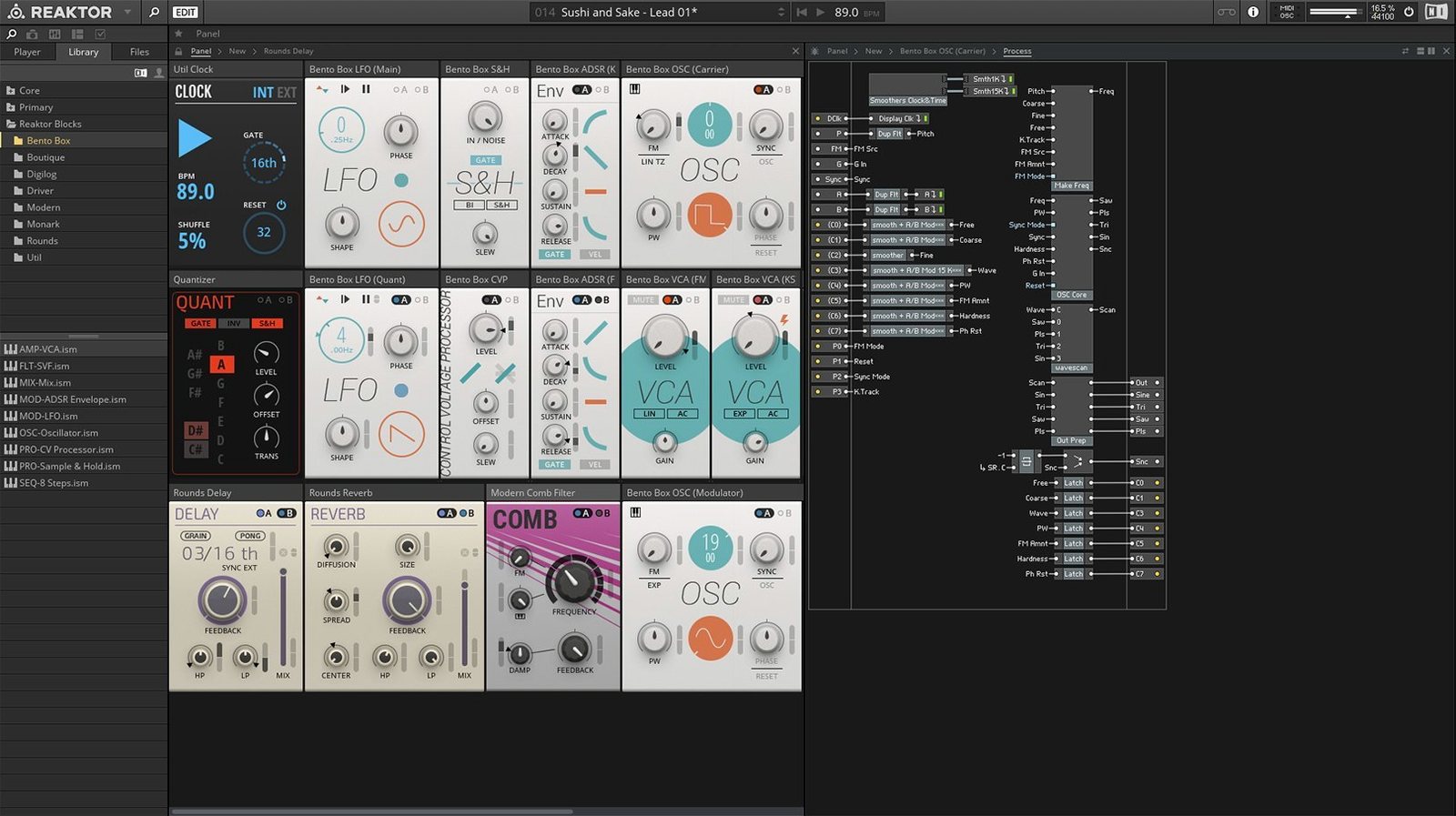 Screen 3 of Native Instruments Reaktor