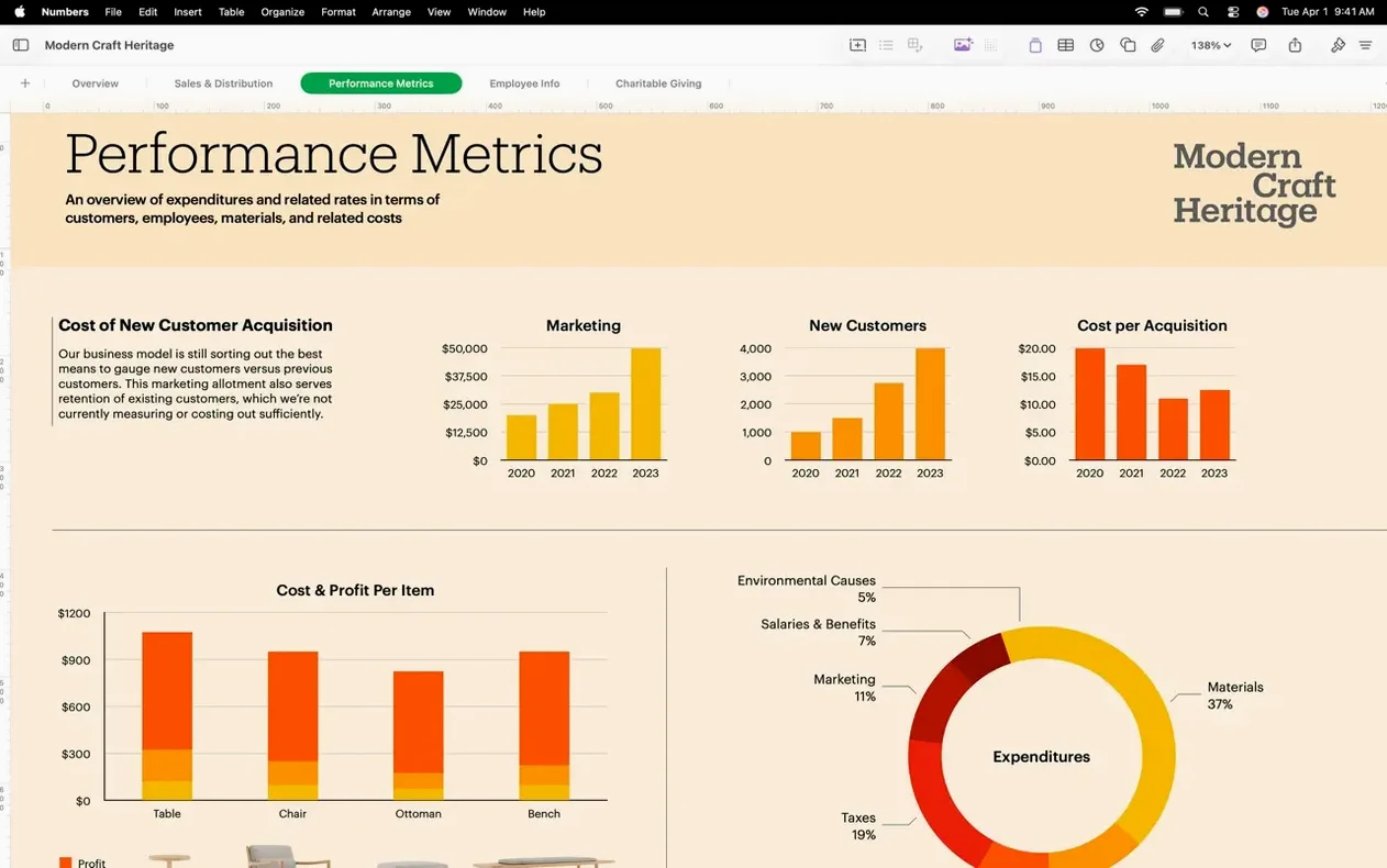 Screen 7 of Numbers Creator Studio
