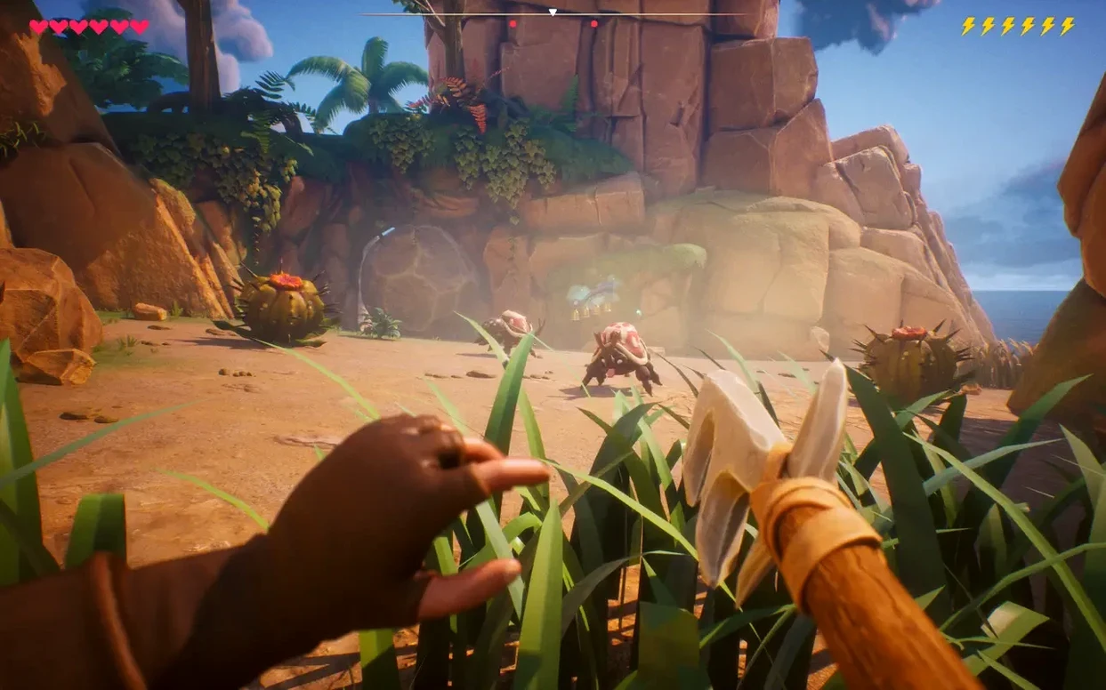Screen 6 of Oceanhorn 3: Legend of the Shadow Sea