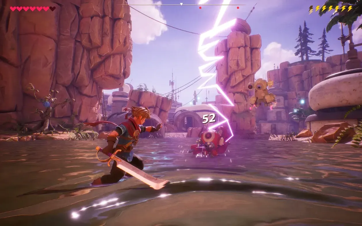 Screen 8 of Oceanhorn 3: Legend of the Shadow Sea