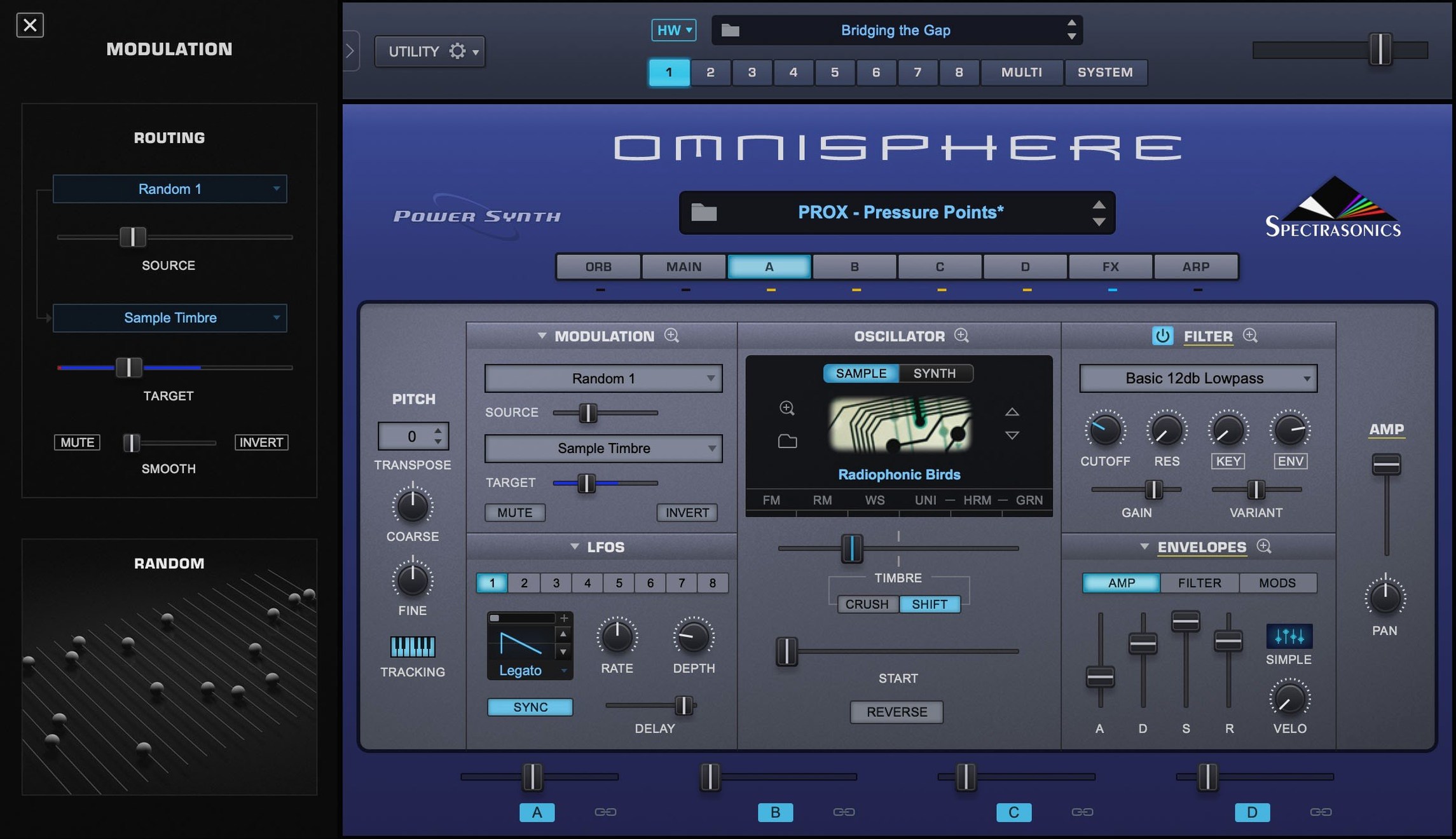 omnisphere crack mac: workspace view
