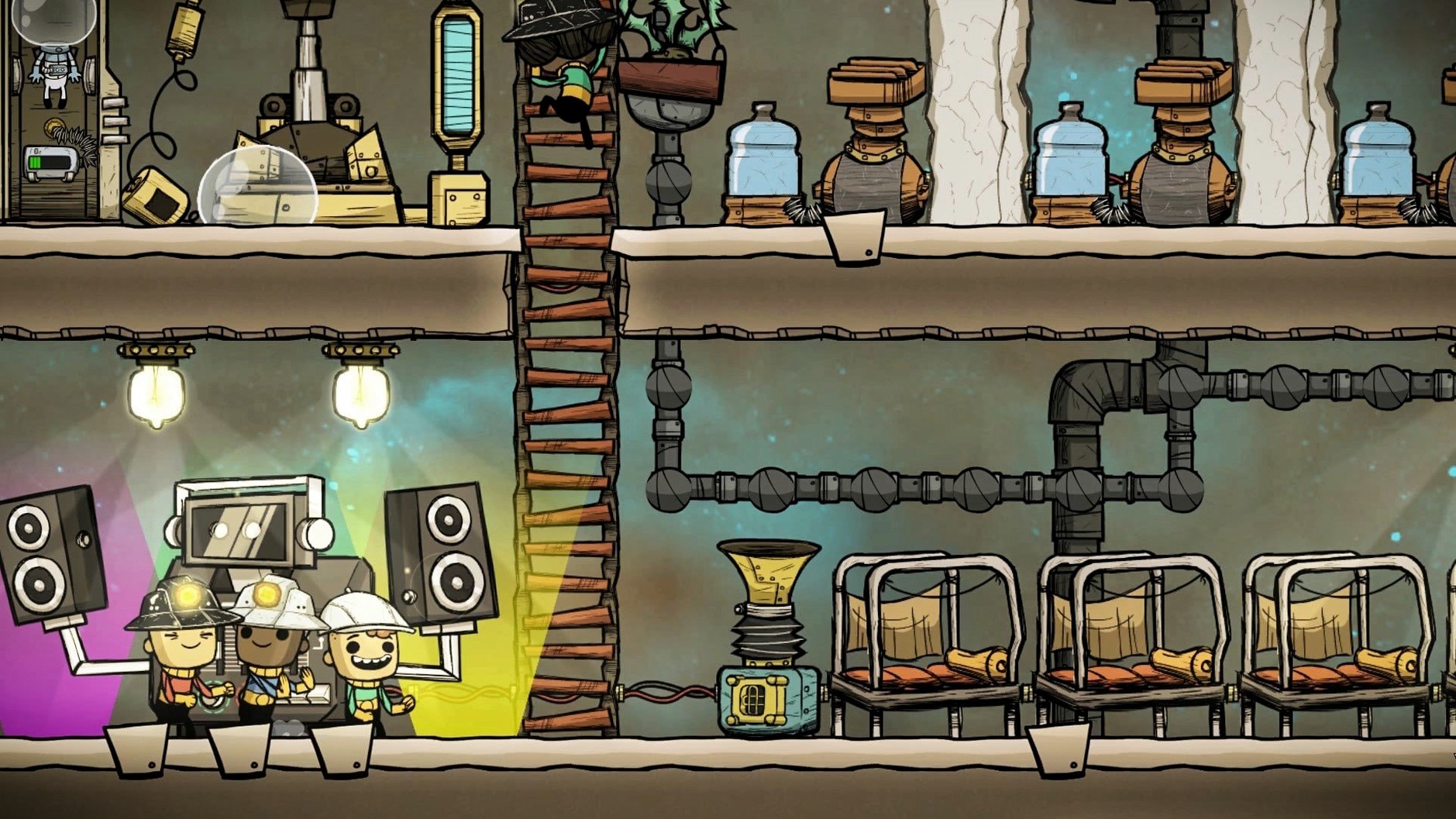 Oxygen Not Included — tour 4 Oxygen Not Included toolbar view 4
