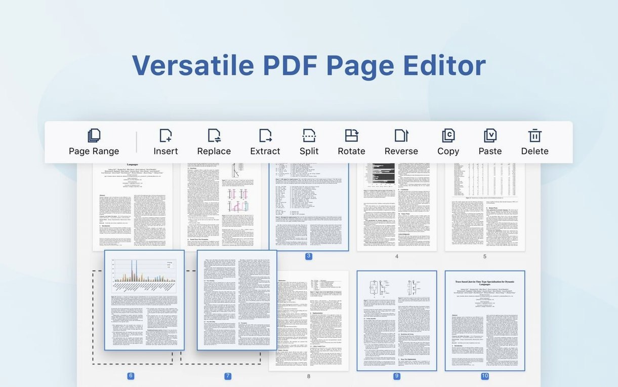 PDF Reader Pro toolbar view 2