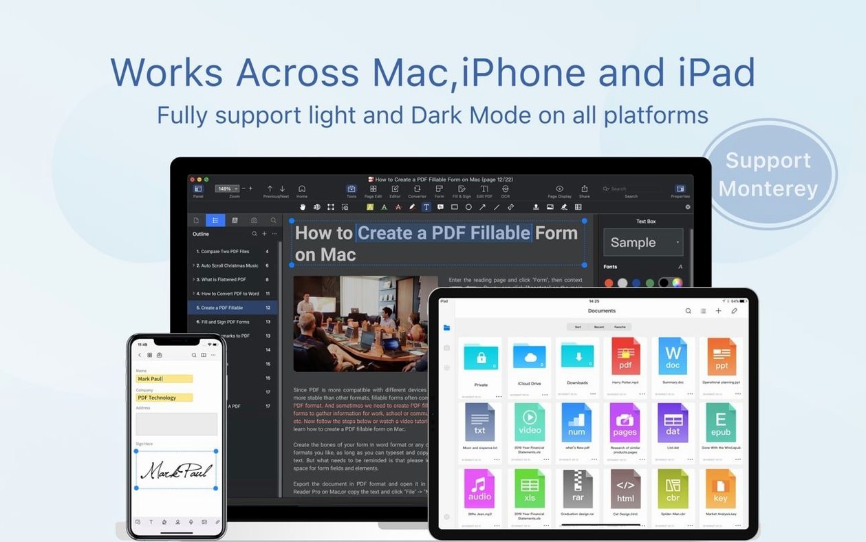 Screen 8 of PDF Reader Pro