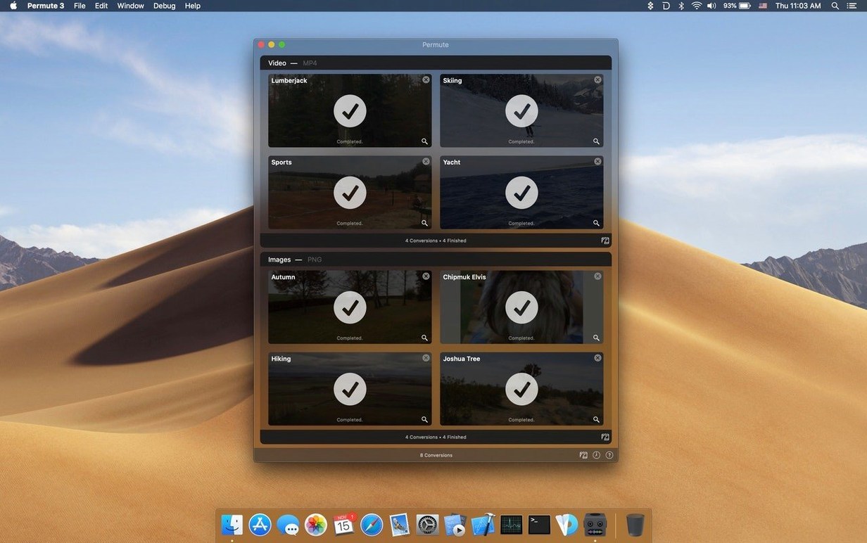 Permute image 1 of 4 permute: workspace view