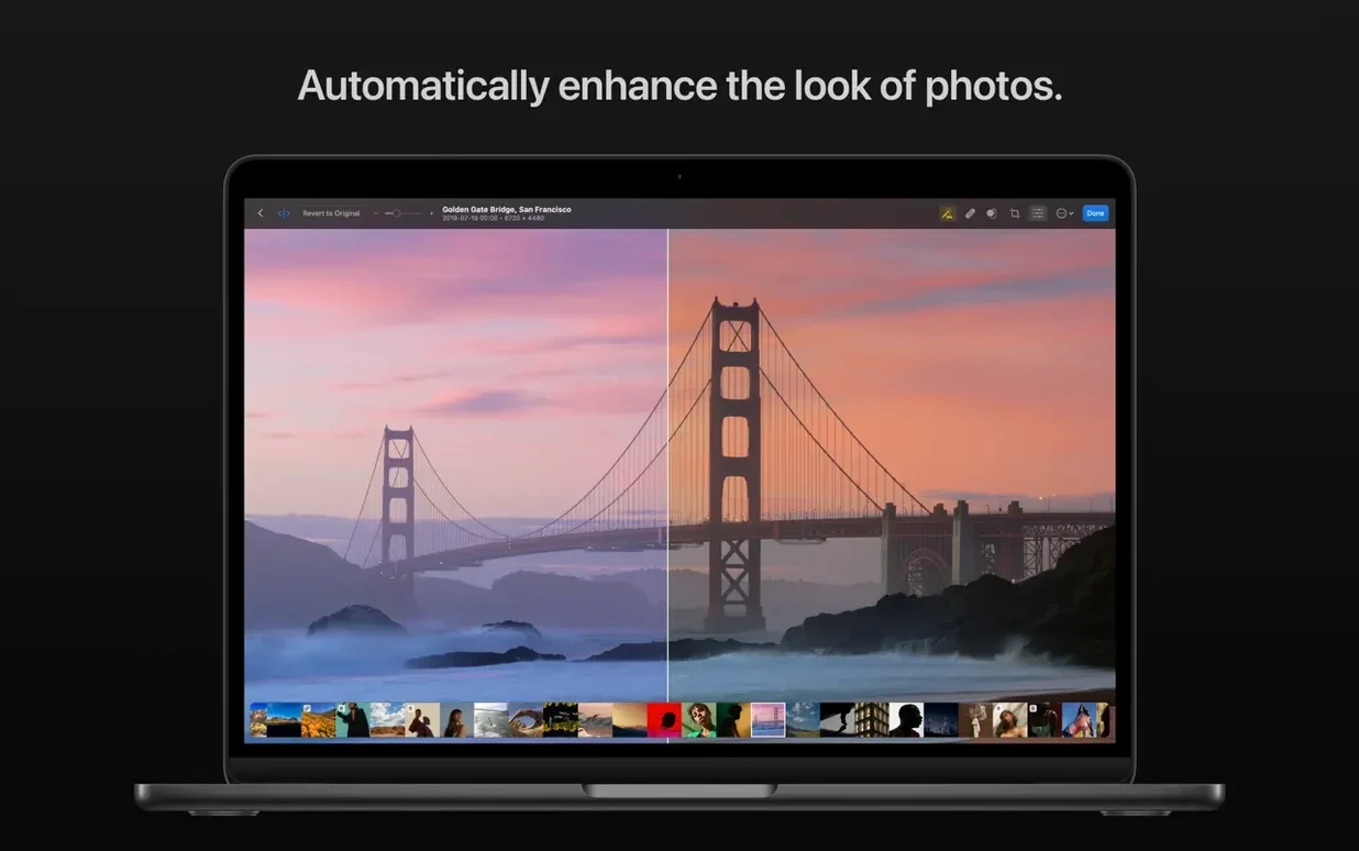 Photomator — tour 5 Photomator toolbar view 5