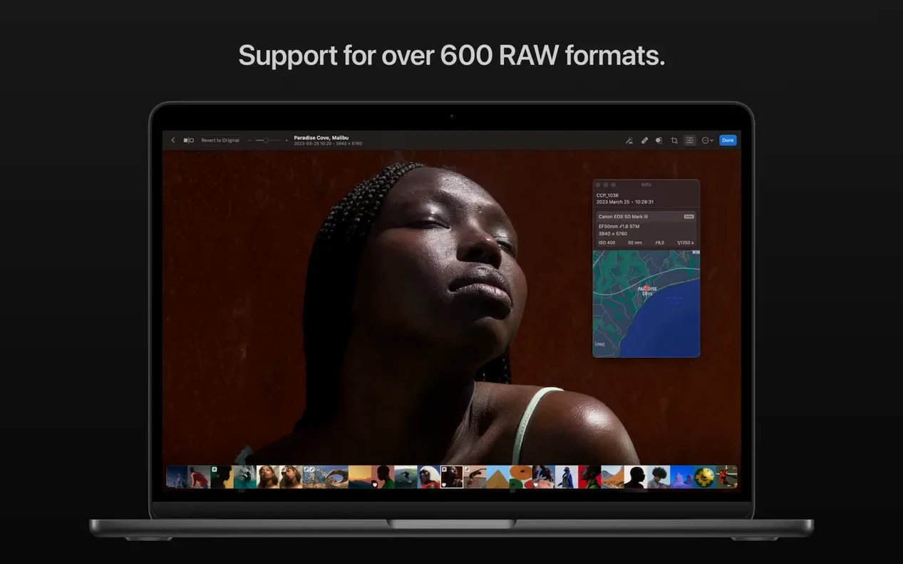 Photomator — tour 8 Photomator toolbar view 8