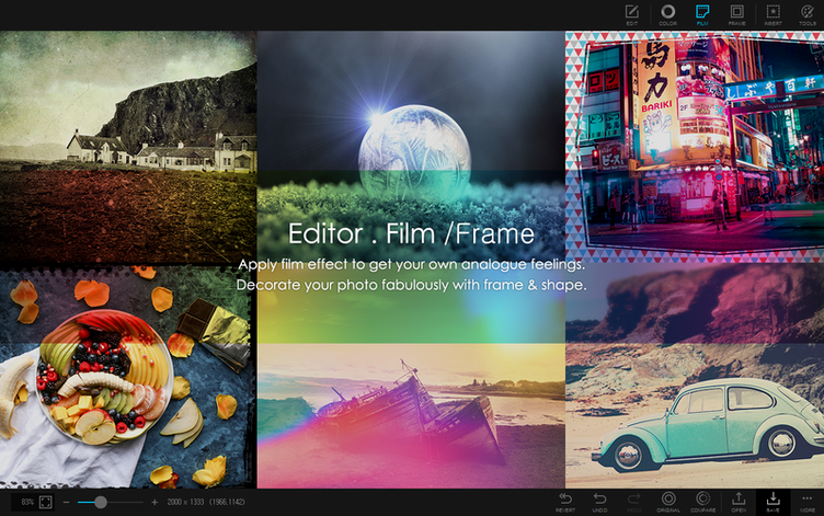 PhotoScape X Pro toolbar view 3