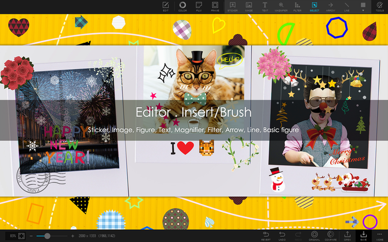 PhotoScape X Pro toolbar view 4