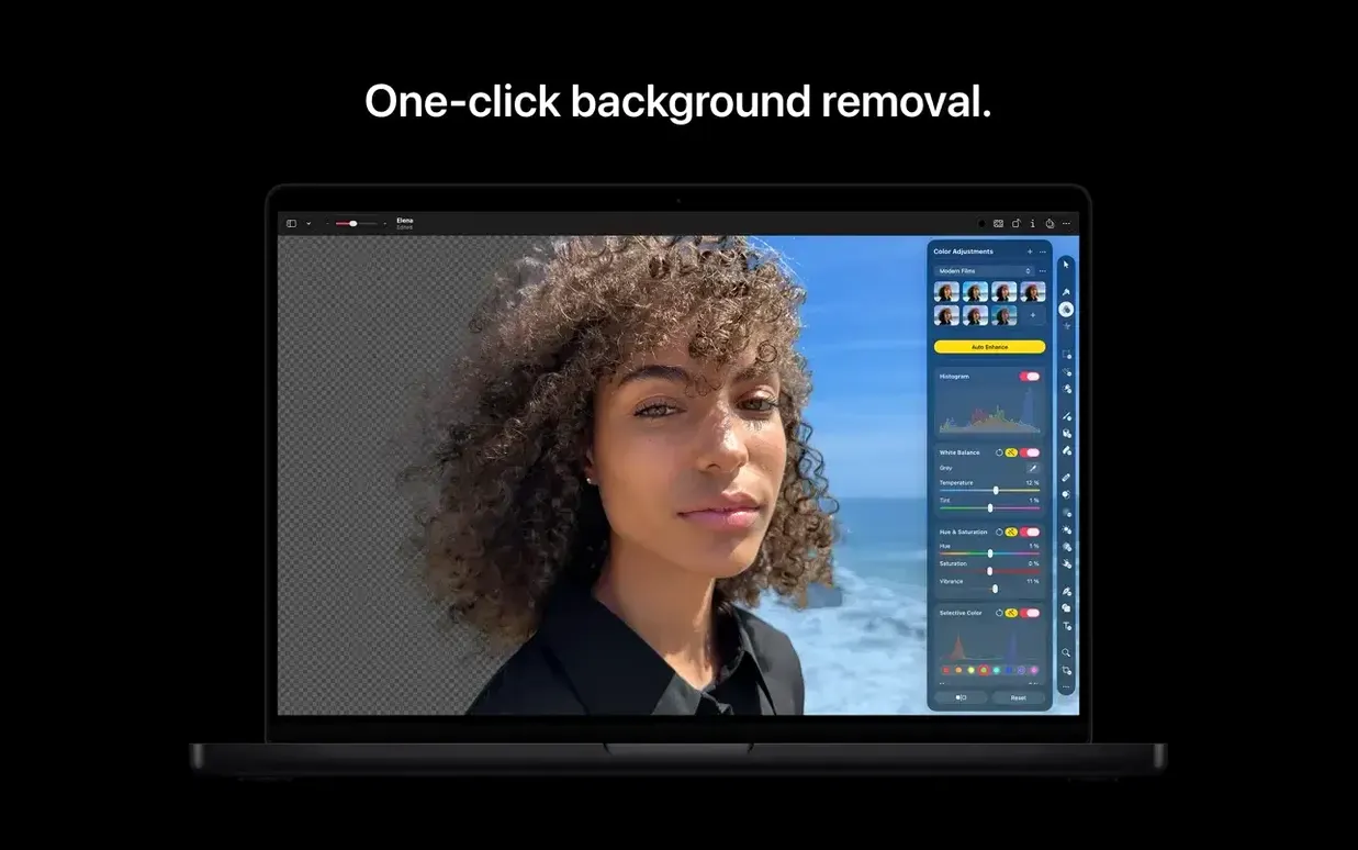 Pixelmator Pro image 5 of 8 Screen 5 of Pixelmator Pro