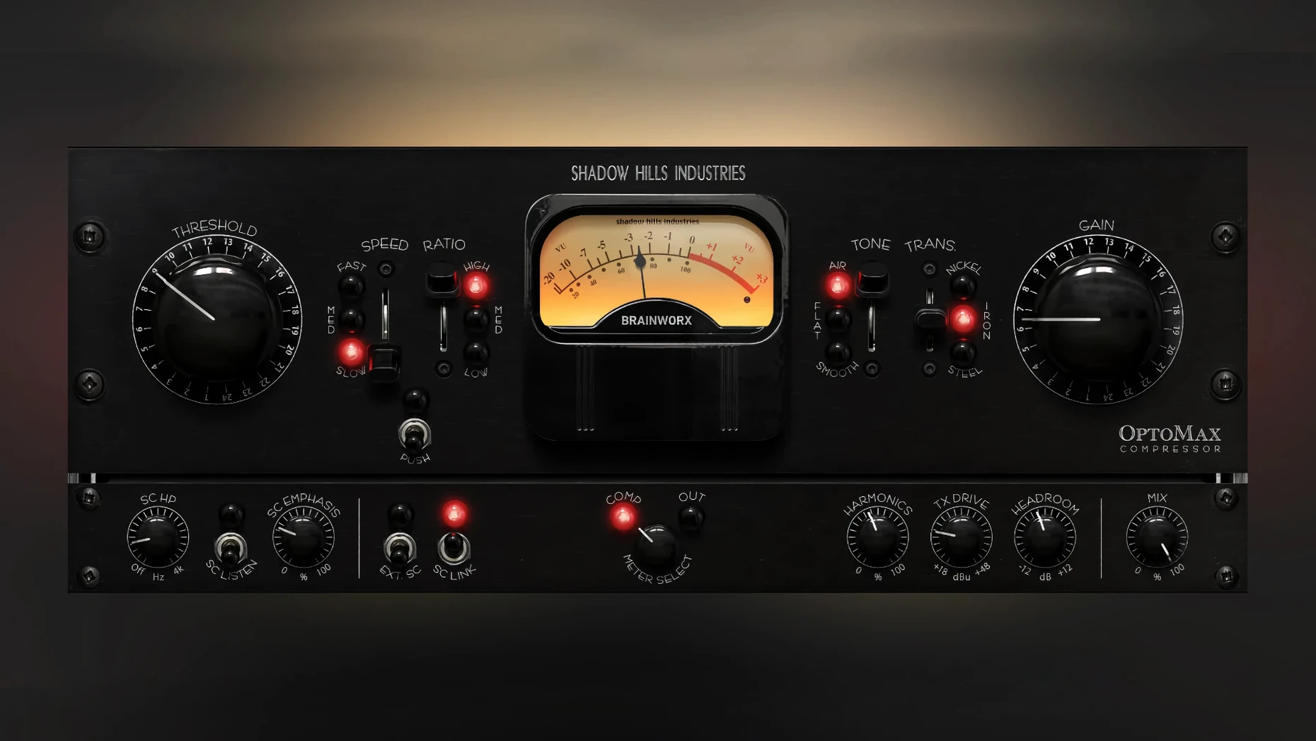 Plugin Alliance Shadow Hills OptoMax — tour 1 shadow hills mastering compressor torrent: workspace view