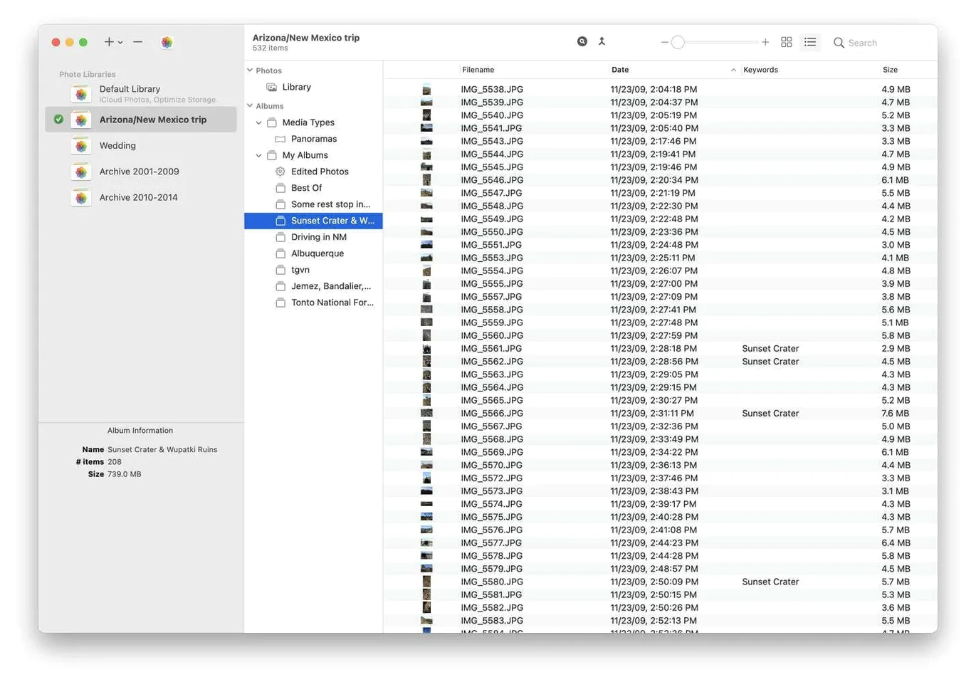 PowerPhotos — tour 2 PowerPhotos toolbar view 2
