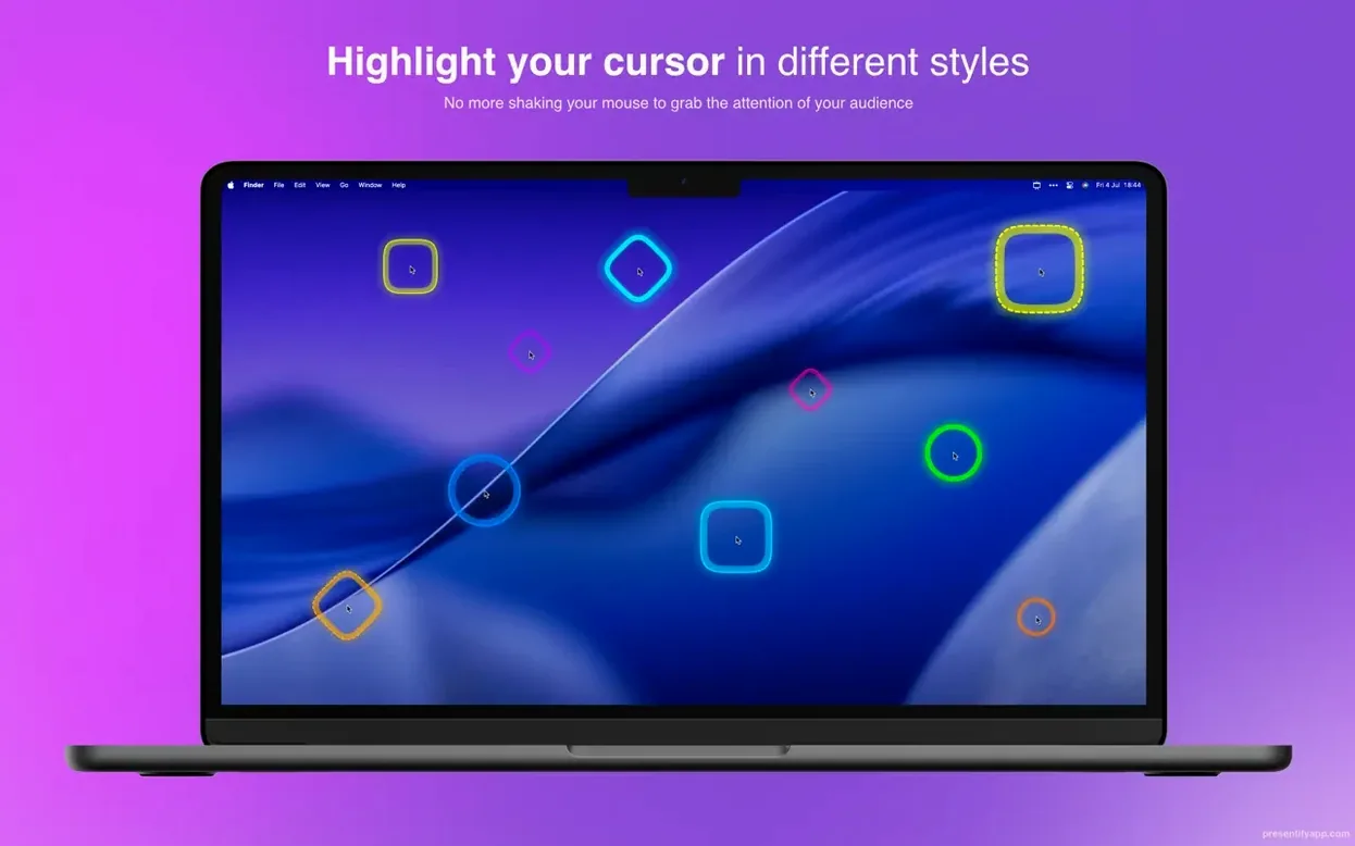 Presentify — tour 5 Presentify toolbar view 5