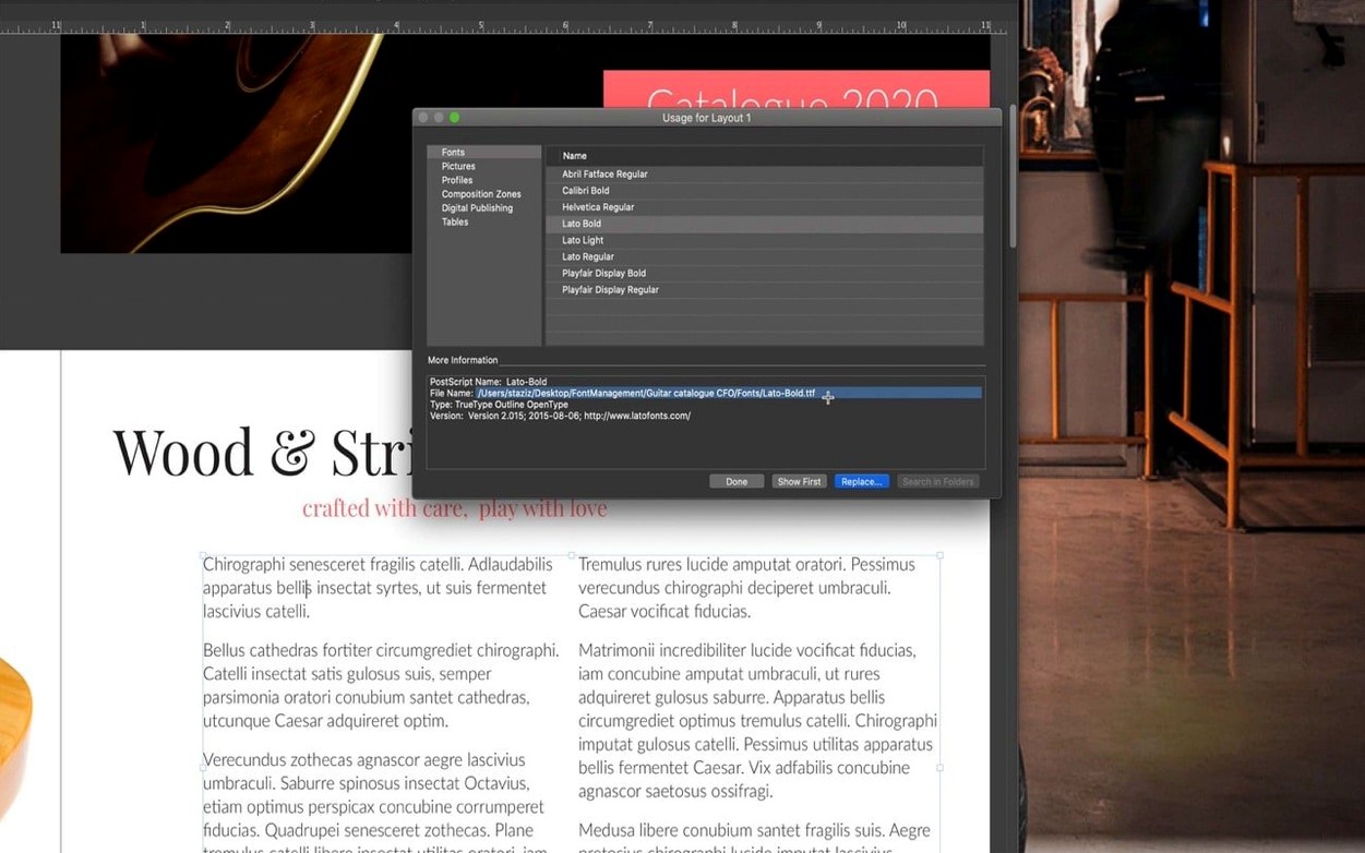 Screen 4 of QuarkXPress