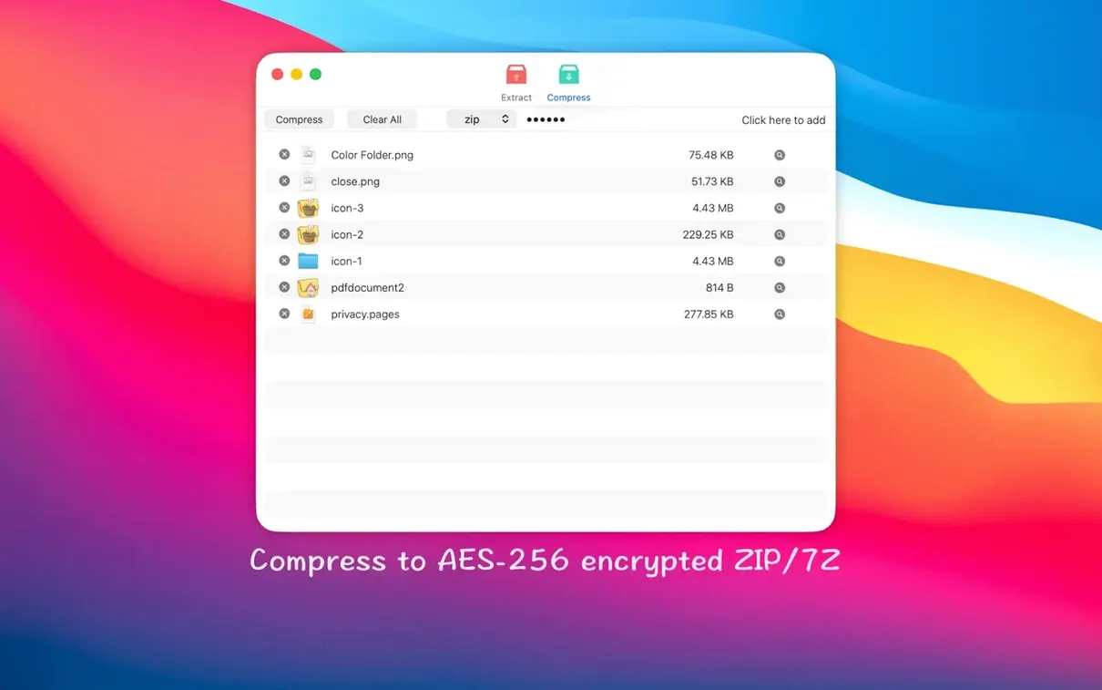 RAR Extractor - unzip — tour 3 RAR Extractor - unzip toolbar view 3