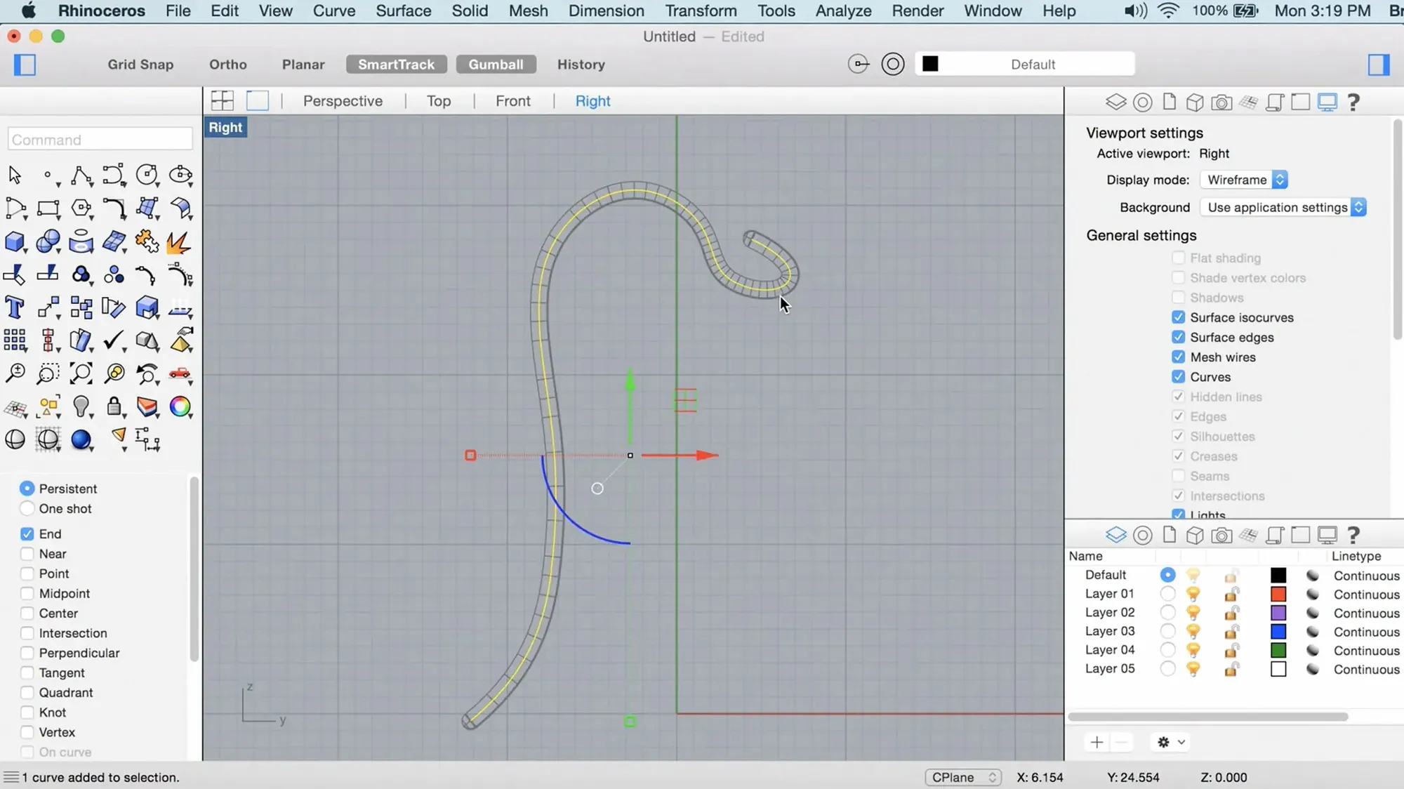 Screen 2 of Rhino