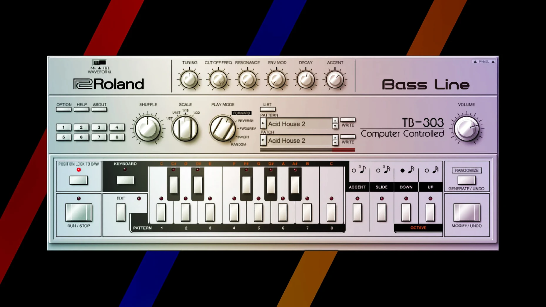 Roland Cloud Legendary Series — tour 2 Roland Cloud Legendary Series toolbar view 2