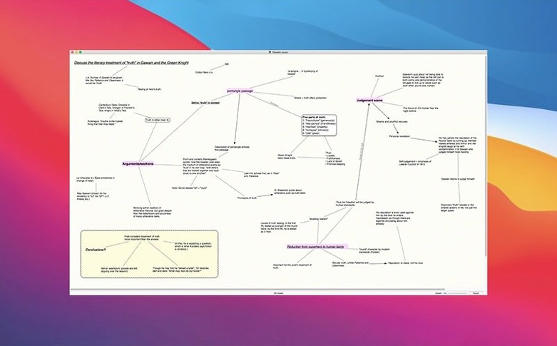 scapple crack mac: workspace view