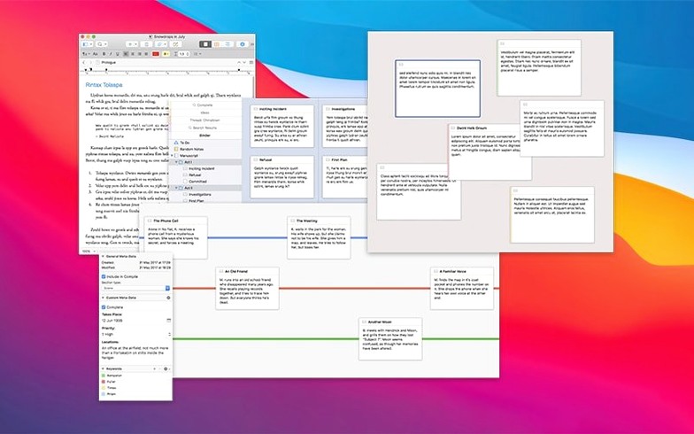 Scrivener image 4 of 4 Screen 4 of Scrivener