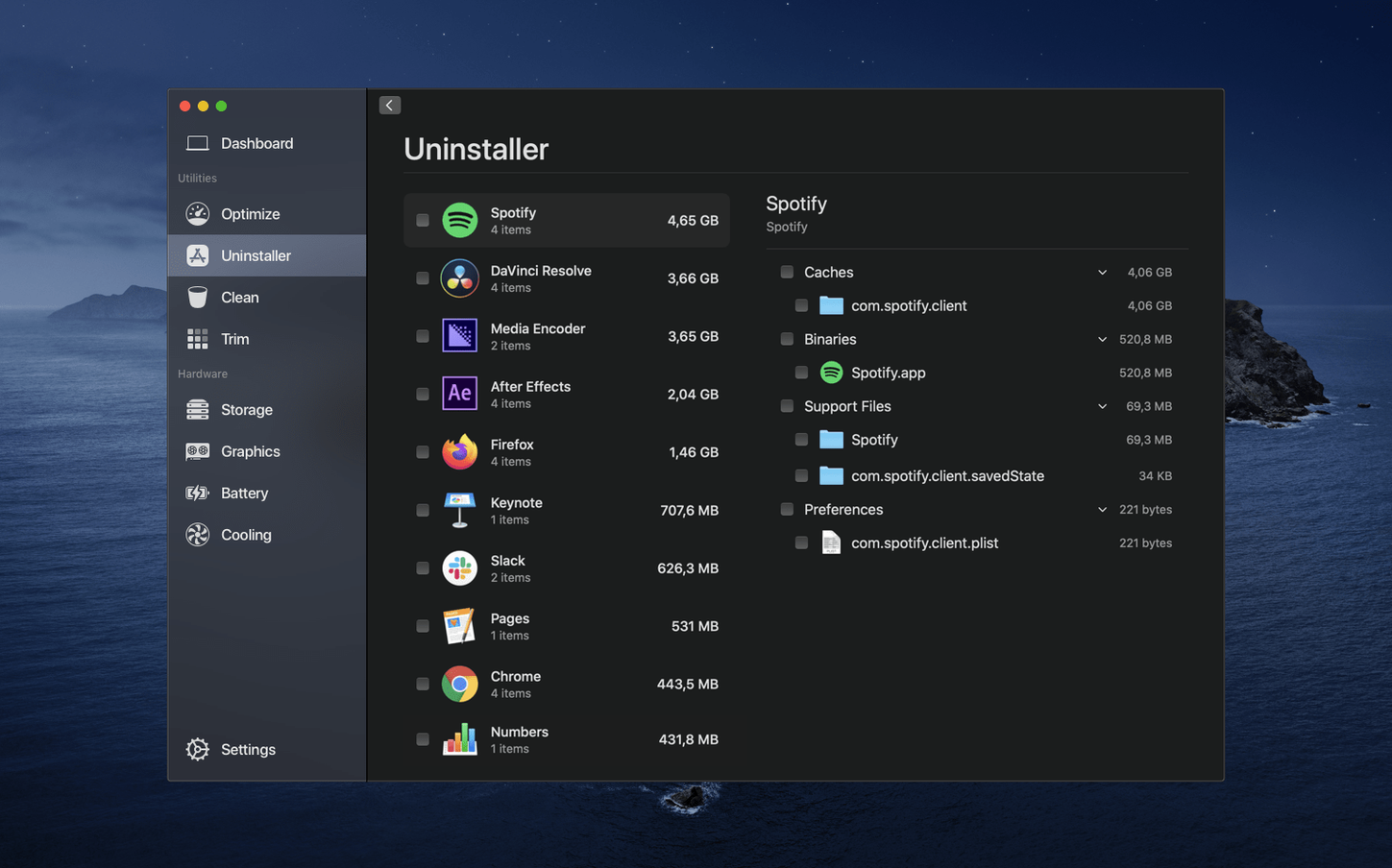 Sensei — tour 3 Sensei toolbar view 3