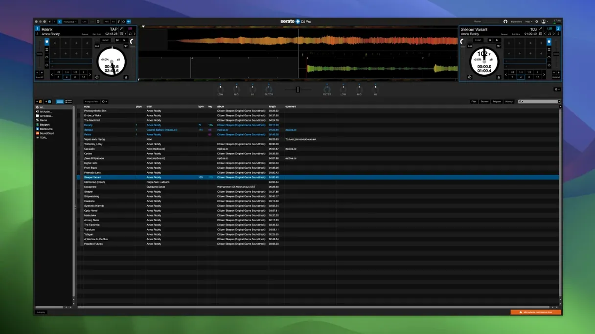 Serato DJ Pro image 1 of 1 serato dj pro download: workspace view