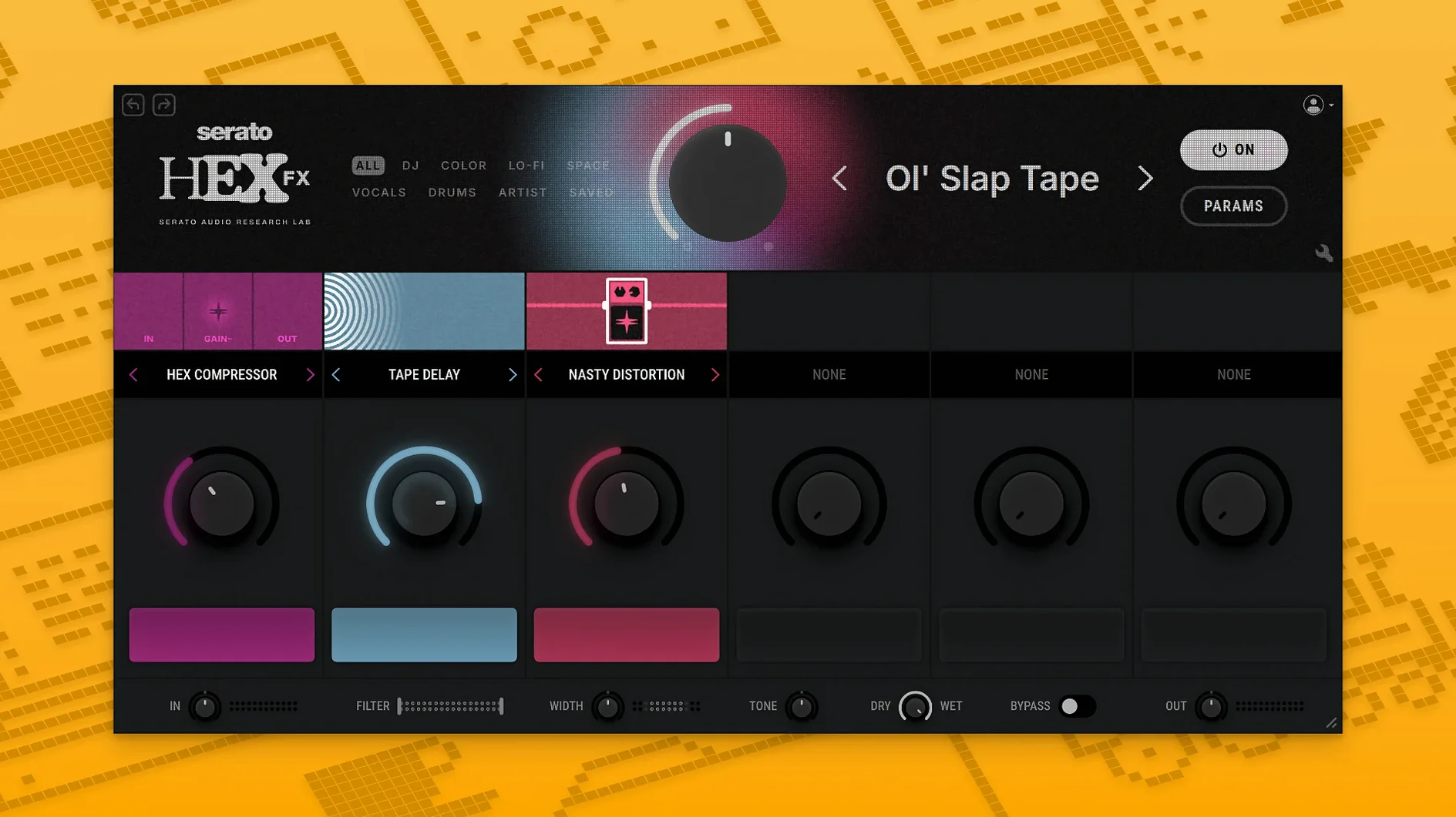 Serato Hex FX — tour 1 Serato Hex FX 1.2.0: 010 hex editor