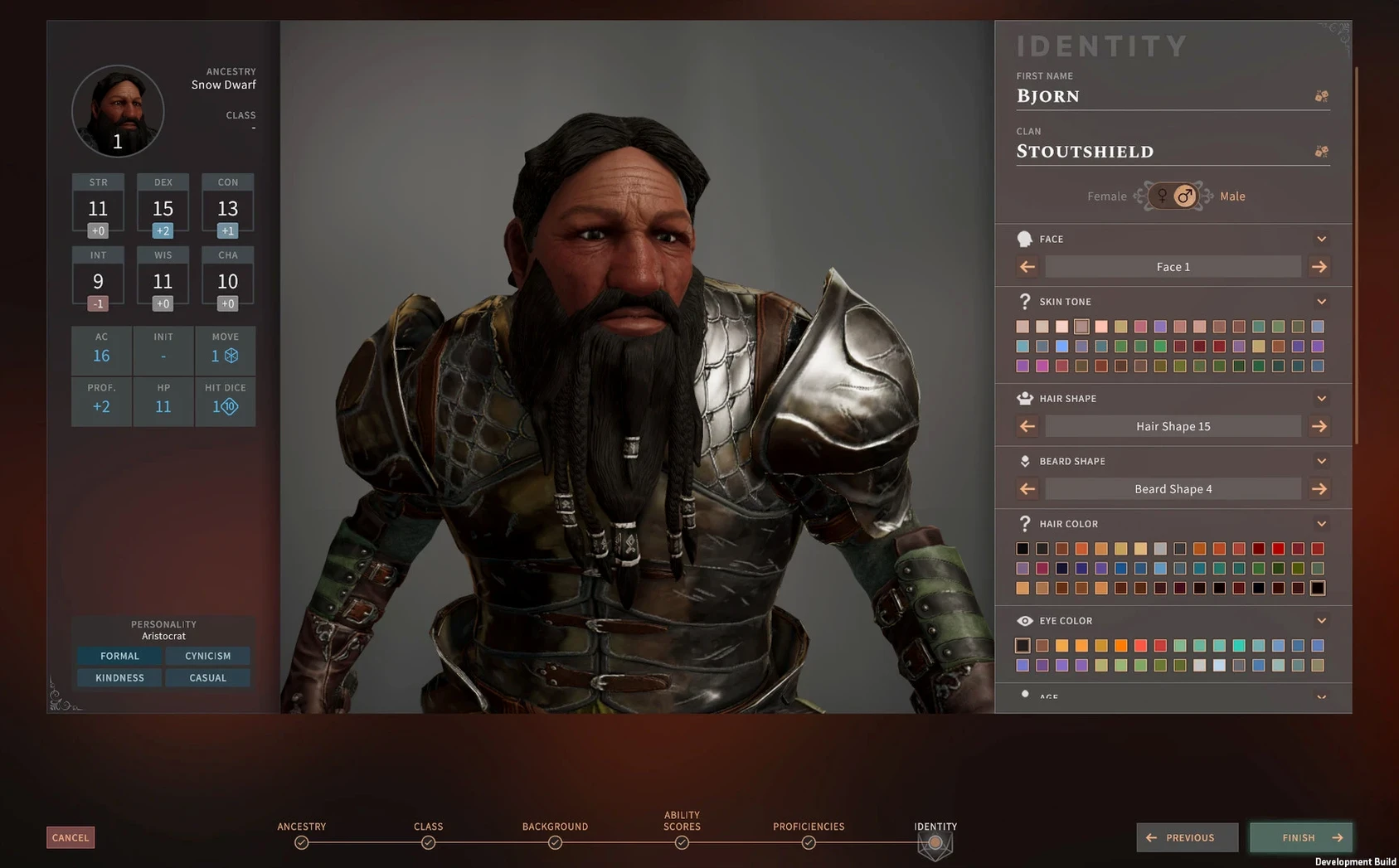 Screen 3 of Solasta: Crown of the Magister