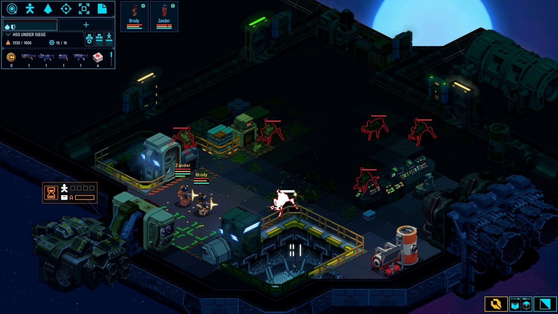 Space Haven toolbar view 4