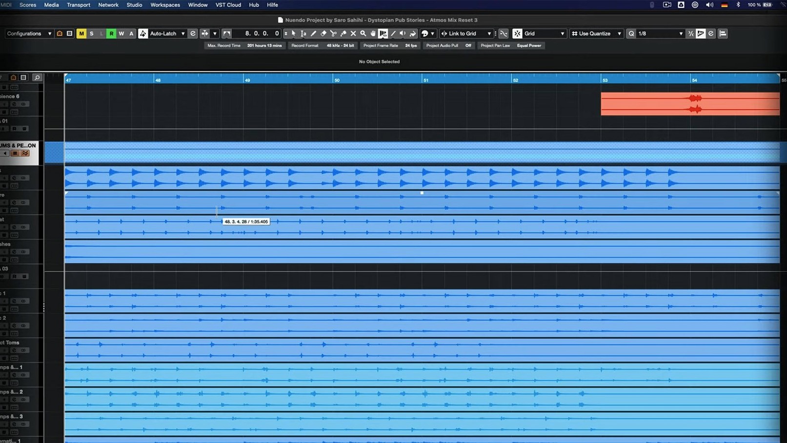 Steinberg Nuendo image 4 of 4 Screen 4 of Steinberg Nuendo