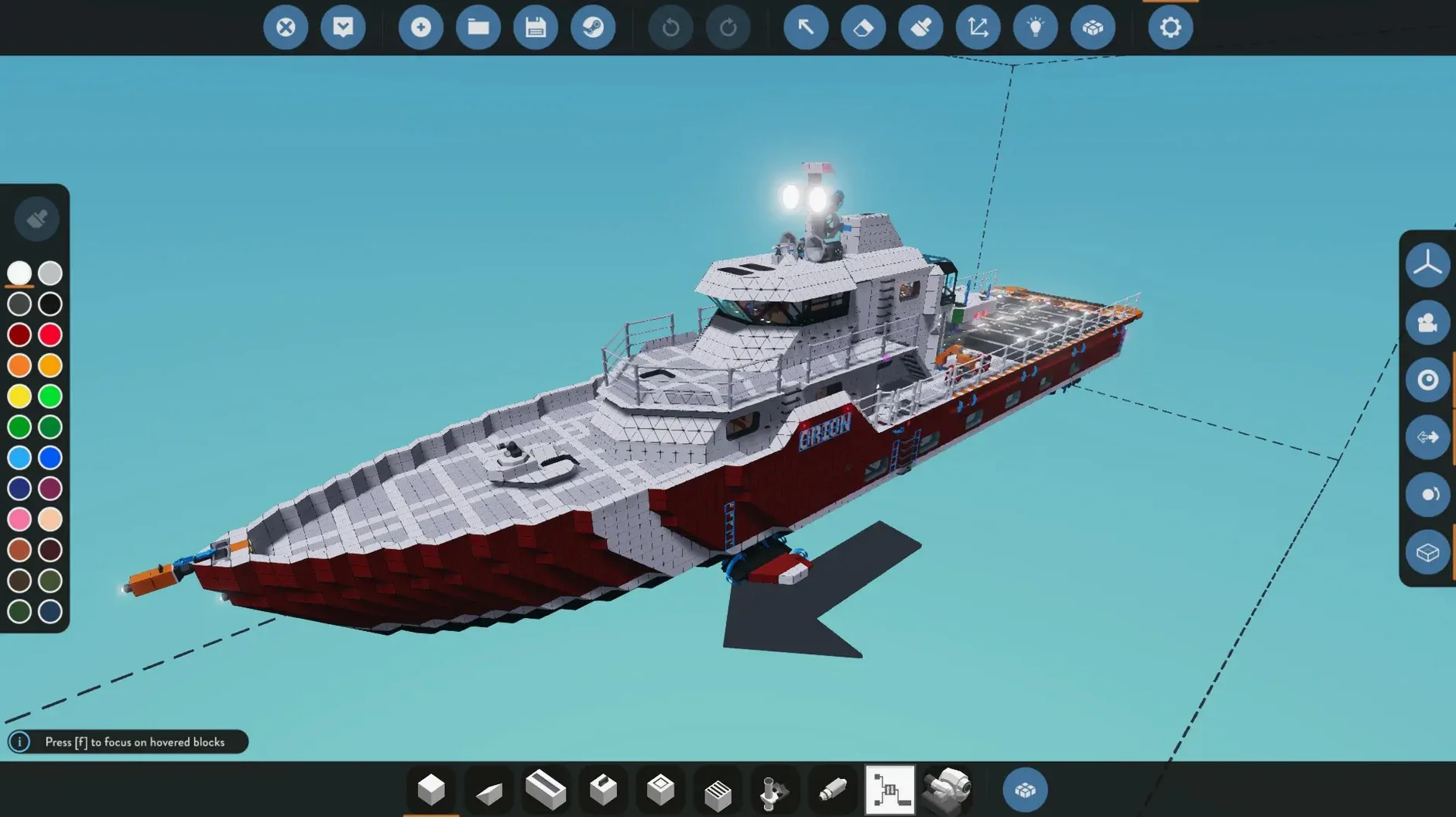 Stormworks: Build and Rescue toolbar view 2
