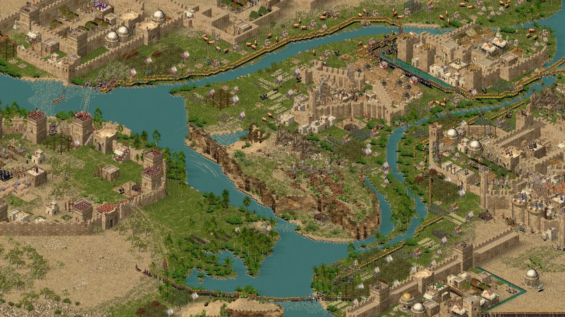 Stronghold Crusader HD image 1 of 6 stronghold crusader hd crack mac: workspace view