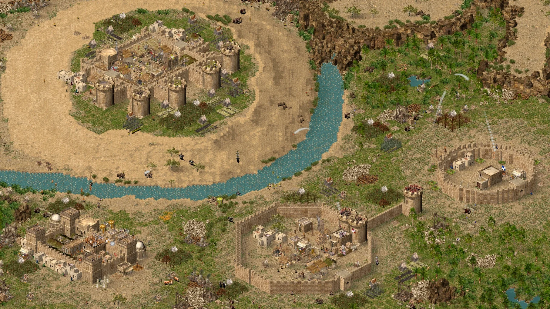 Stronghold Crusader HD — tour 5 Stronghold Crusader HD toolbar view 5