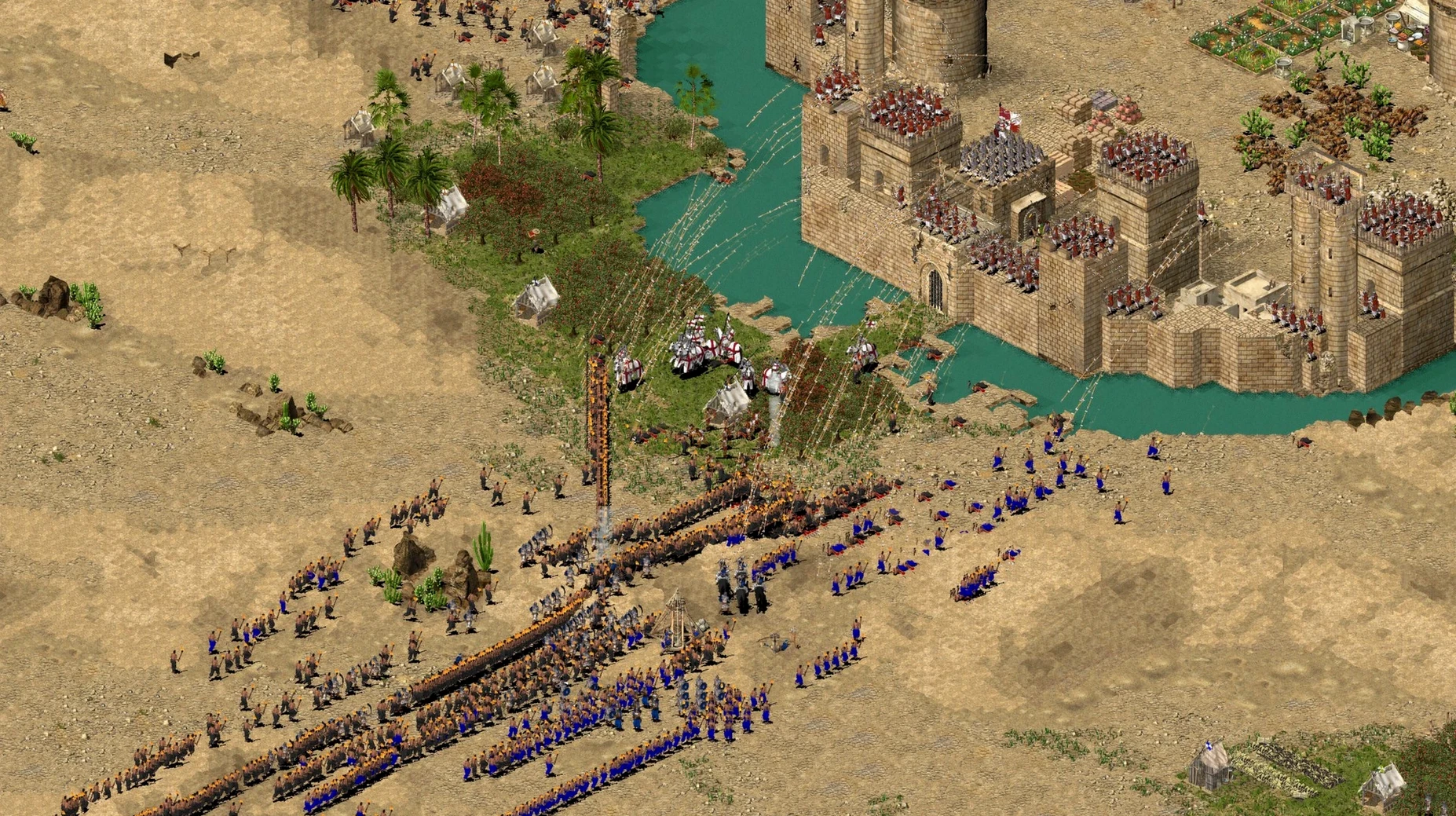 Stronghold Crusader HD — tour 6 Stronghold Crusader HD toolbar view 6