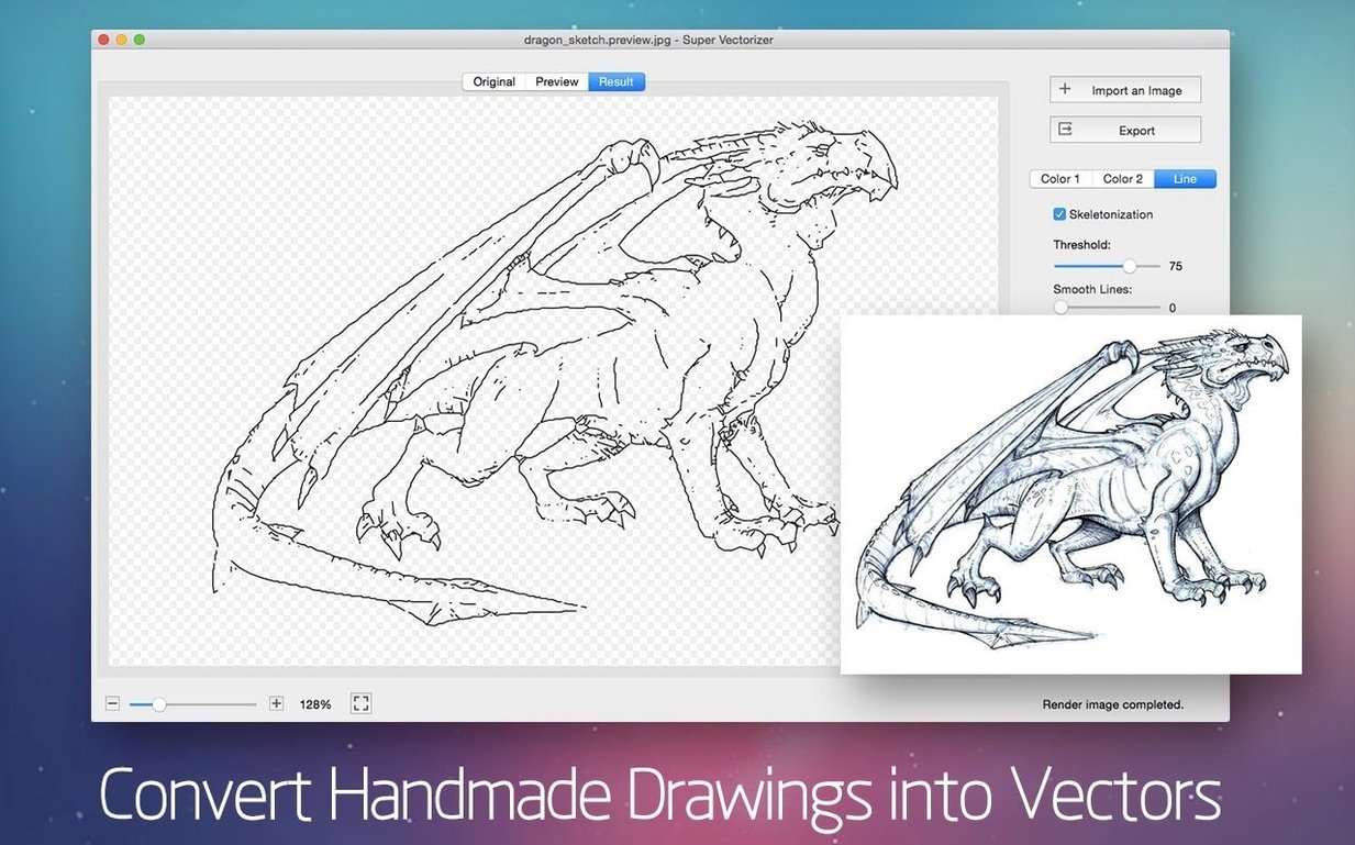 Super Vectorizer Pro image 3 of 4 Screen 3 of Super Vectorizer Pro