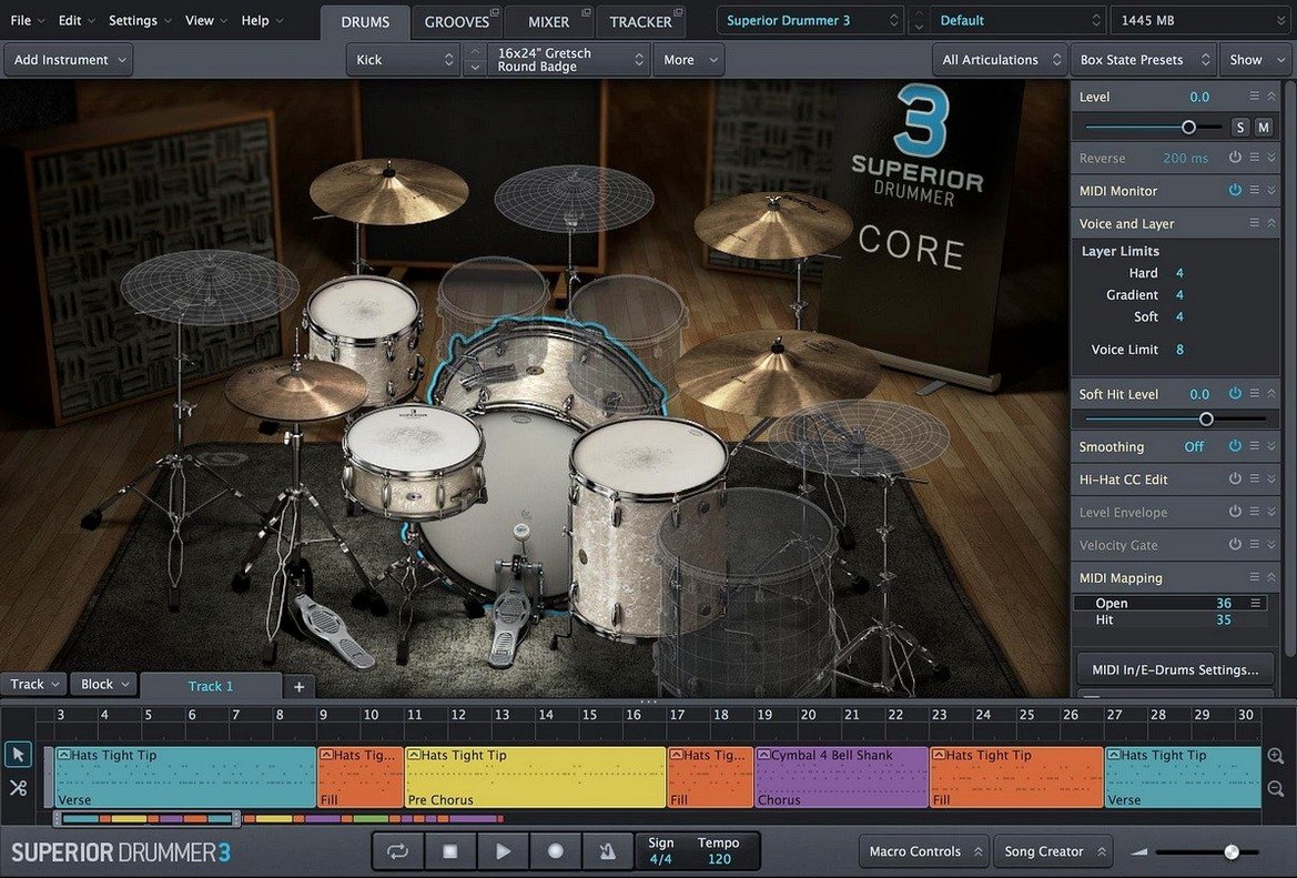 Superior Drummer image 1 of 1 Superior Drummer 3.4.4: superior drummer library torrent