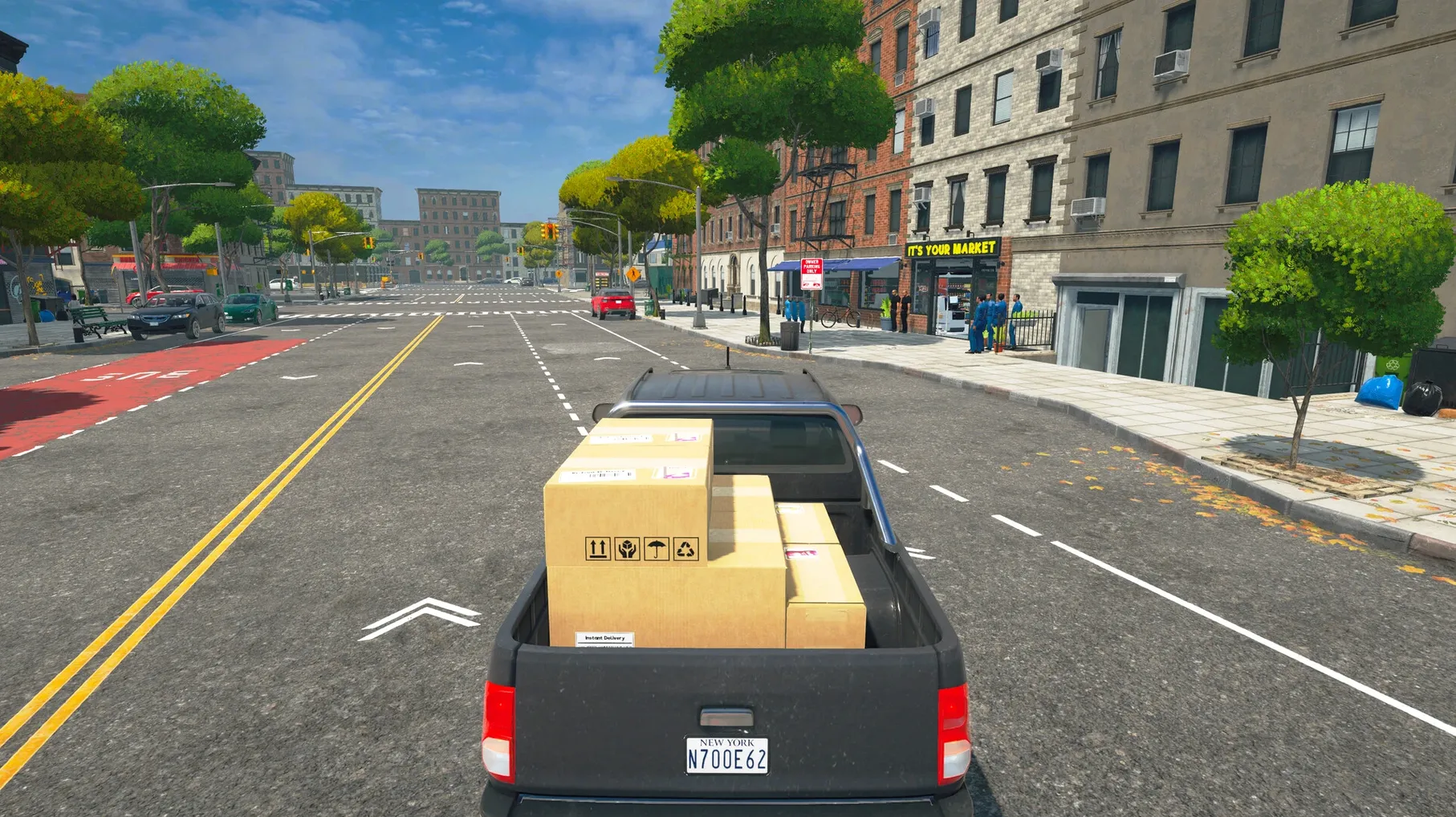 Supermarket Simulator — tour 3 Supermarket Simulator toolbar view 3