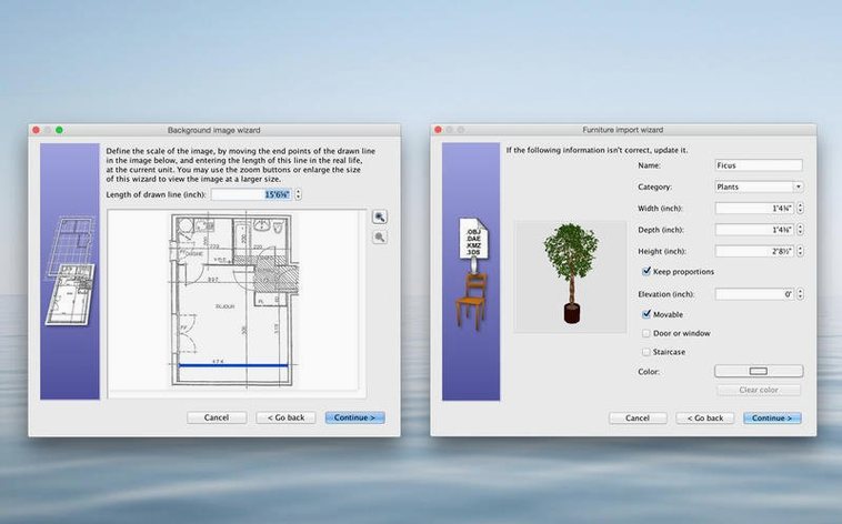 Sweet Home toolbar view 3