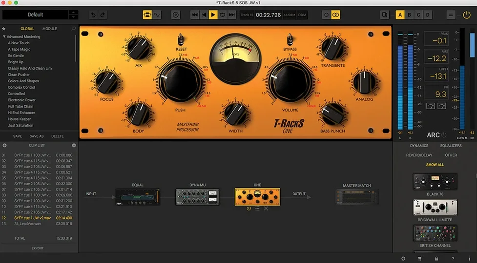 T-RackS image 1 of 1 T-RackS 6.3.2: t-racks 6 full