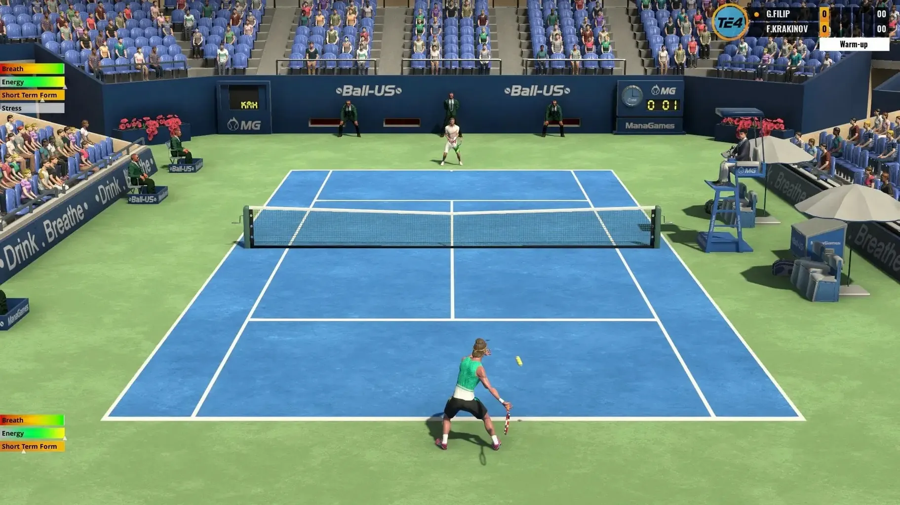 Tennis Elbow 4 — tour 3 Tennis Elbow 4 toolbar view 3