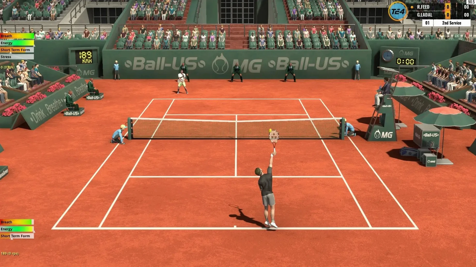Tennis Elbow 4 — tour 4 Tennis Elbow 4 toolbar view 4