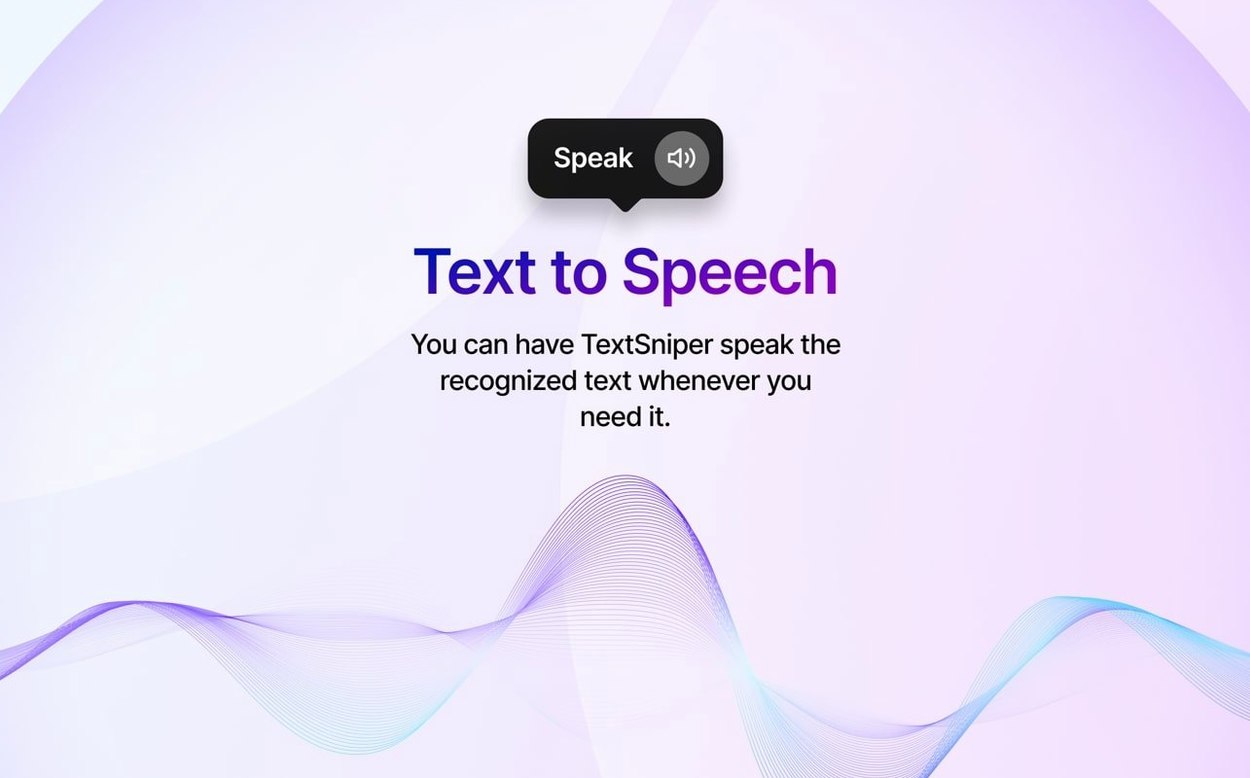 TextSniper — tour 4 TextSniper toolbar view 4