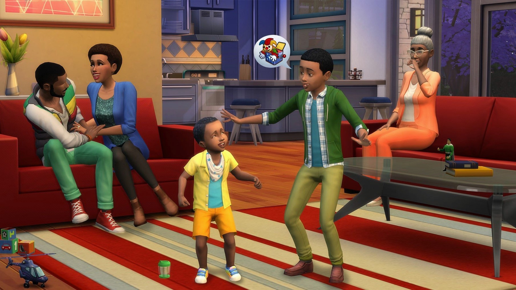 The Sims 4 — tour 3 The Sims 4 toolbar view 3