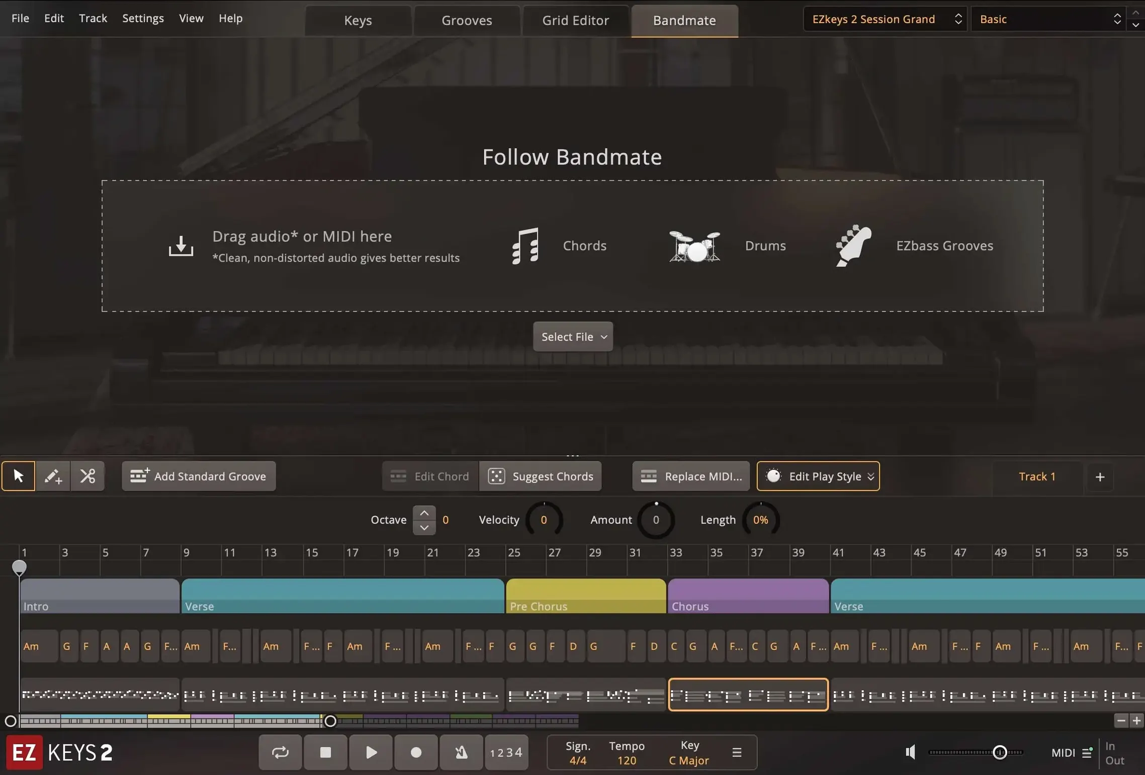 Toontrack EZkeys image 4 of 5 Screen 4 of Toontrack EZkeys