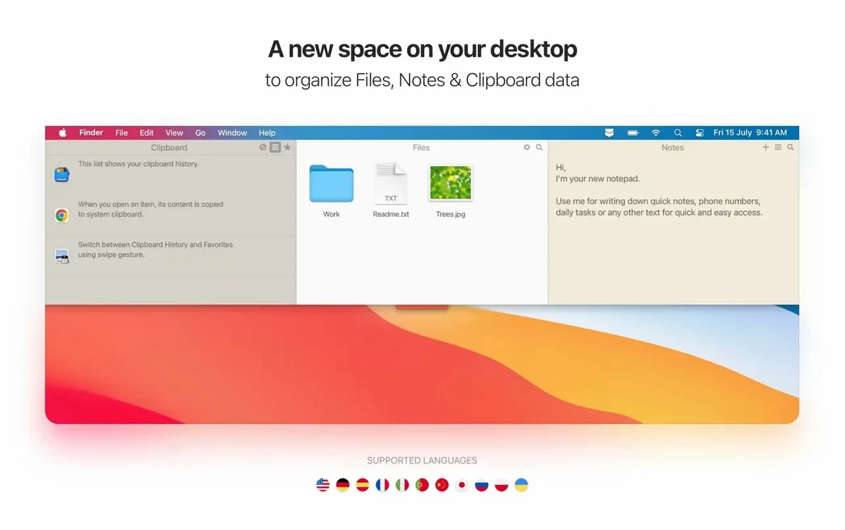 Unclutter — tour 1 unclutter crack mac: workspace view