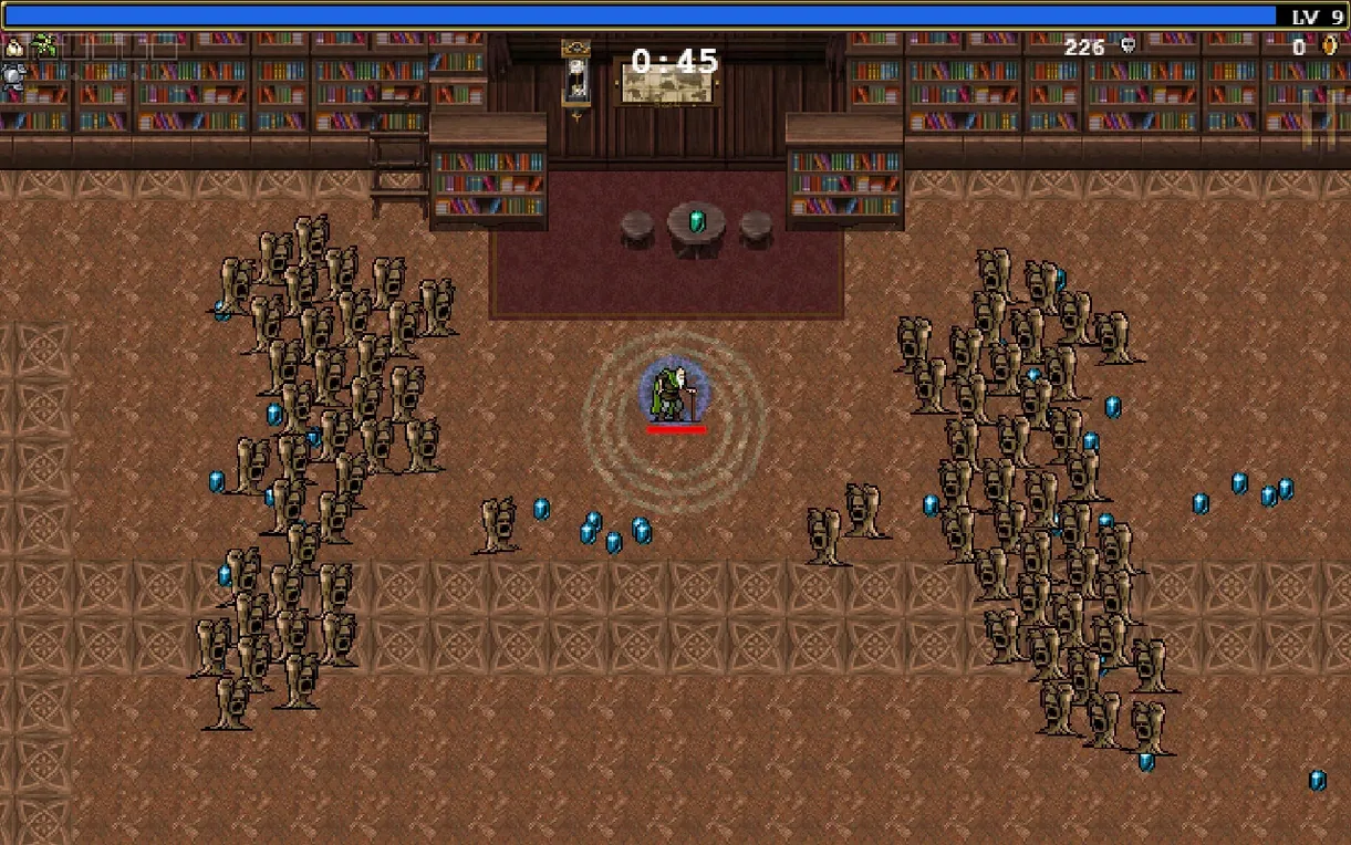 Screen 3 of Vampire Survivors
